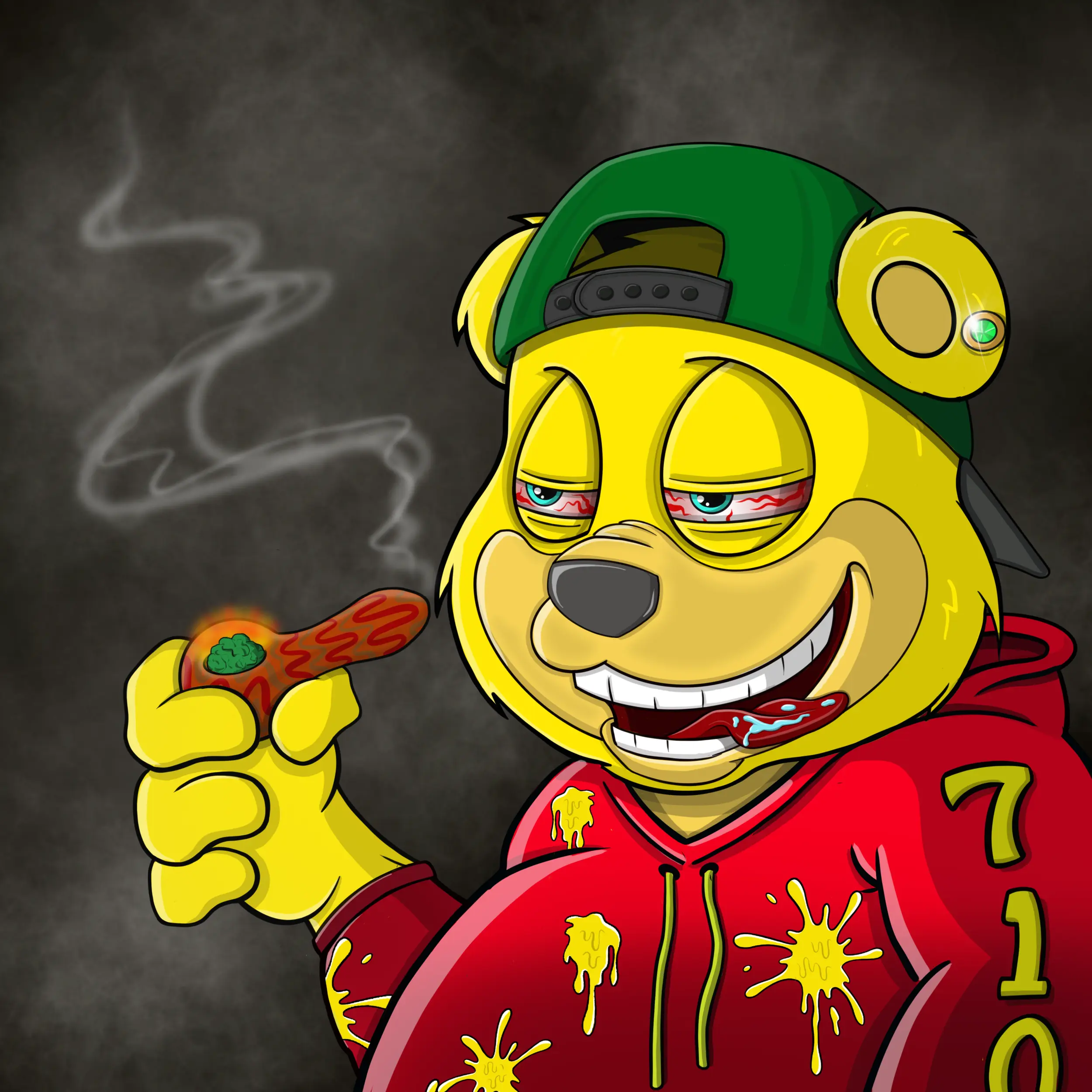 Burnin Bears #1878 NFT on Algorand