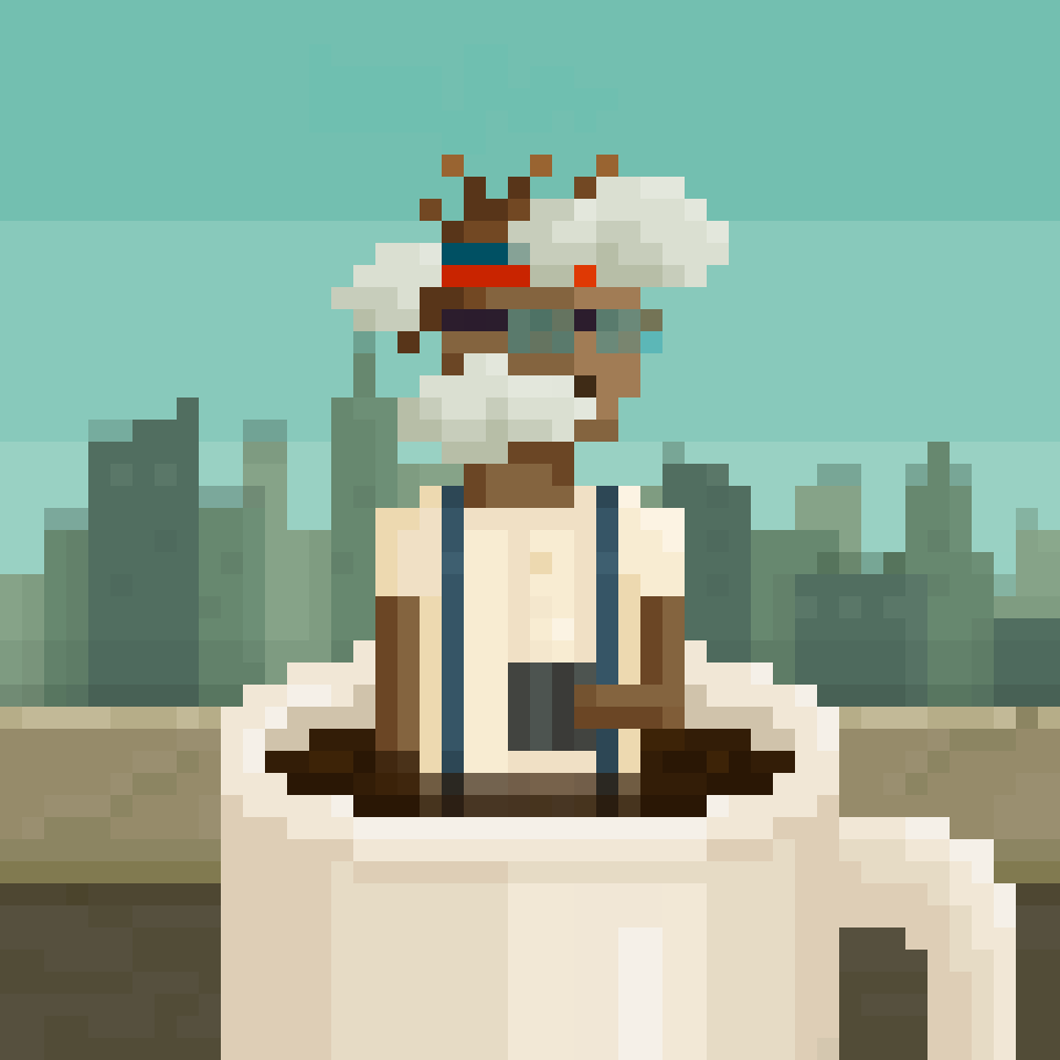 CoffeeBits Bather #1336 NFT on Algorand
