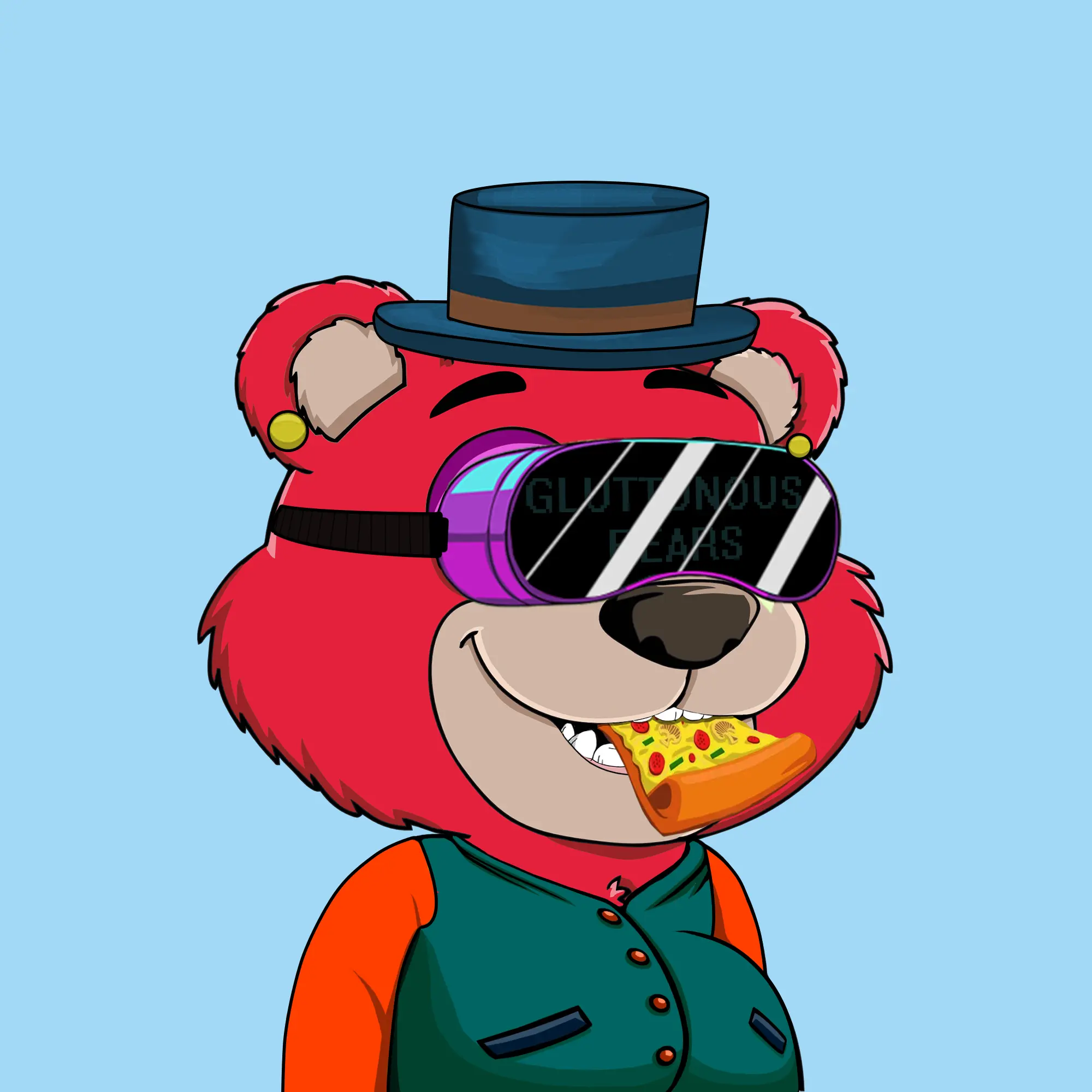 Gluttonous Bears #301 NFT on Algorand