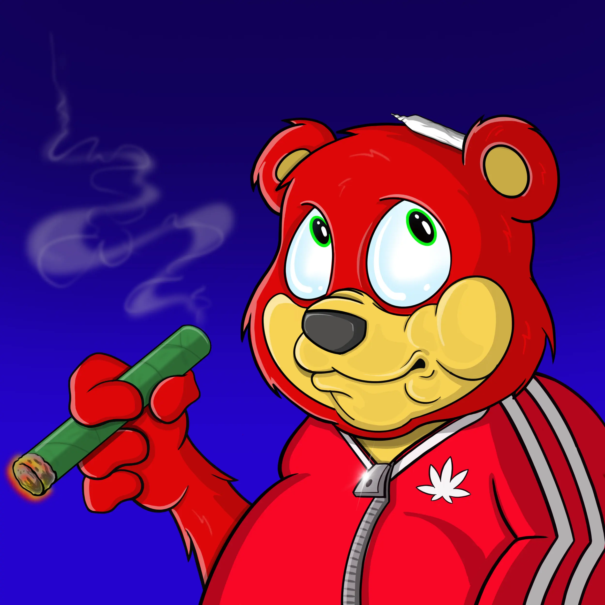 Burnin Bears #657 NFT on Algorand