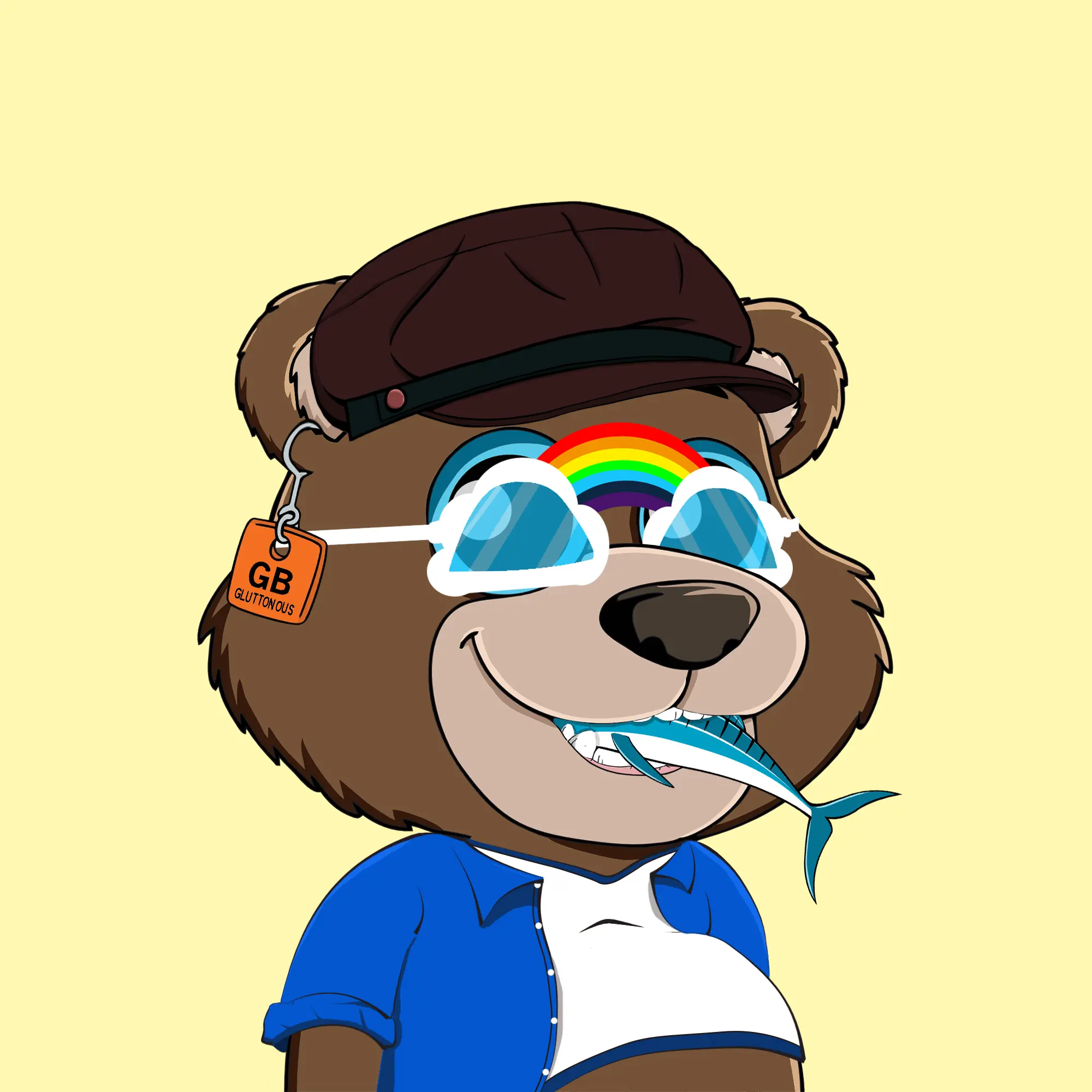 Gluttonous Bears #430 NFT on Algorand