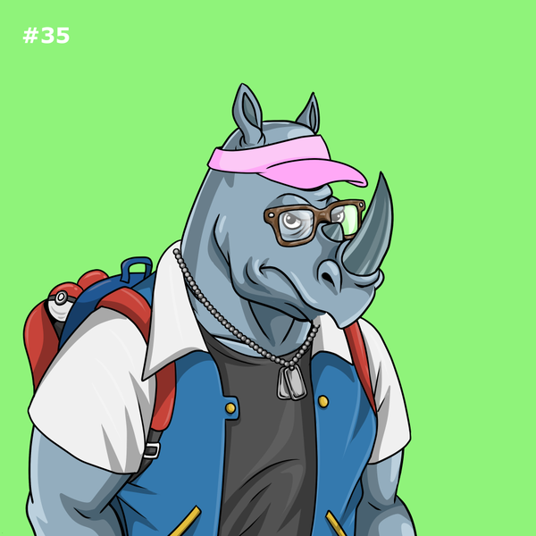 An image of Rowdy Rhino #035