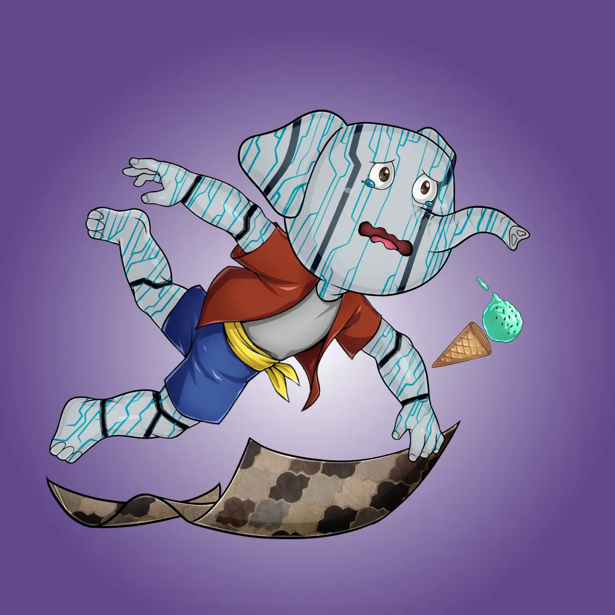 Rug Friends  #4620 NFT on Algorand