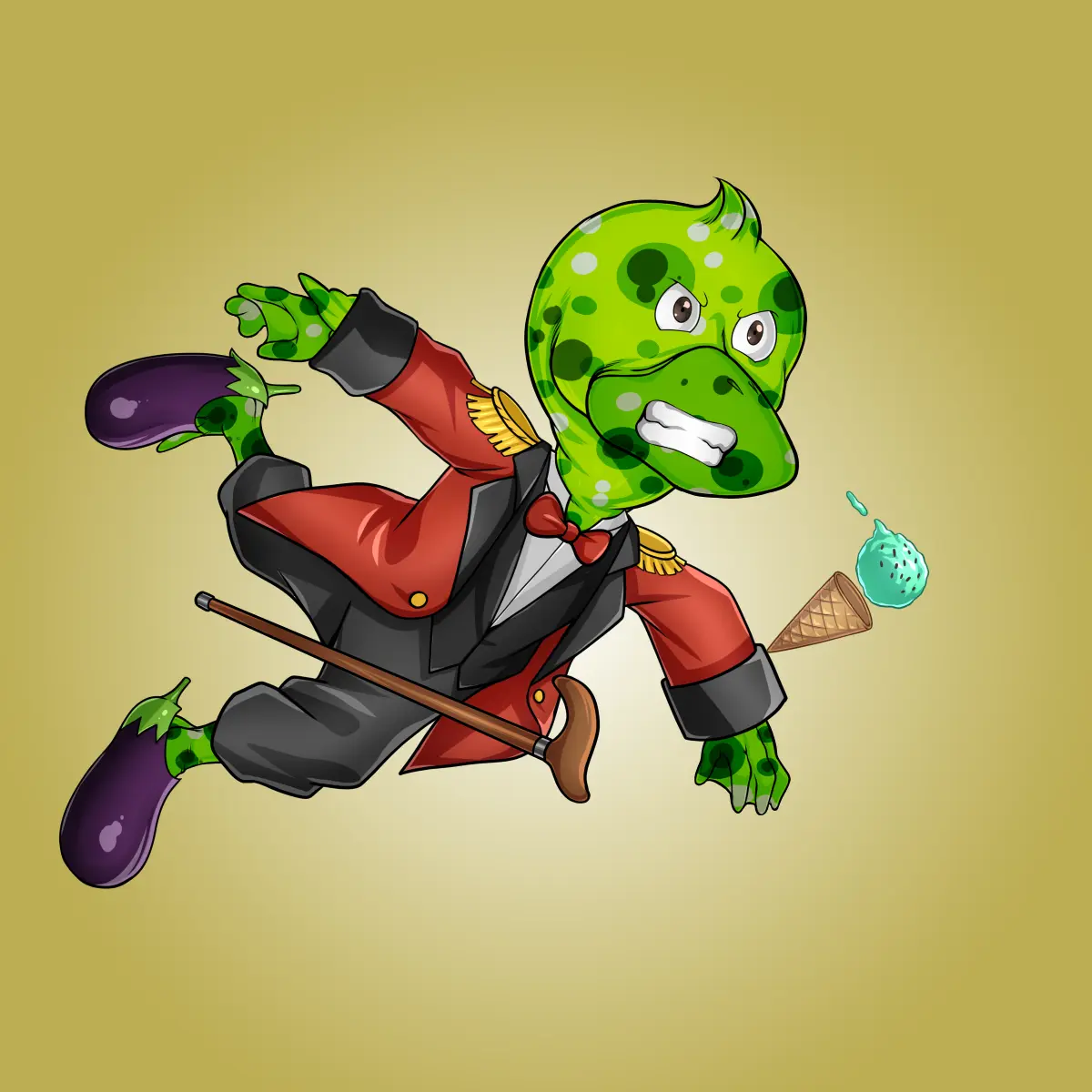 Rug Friends  #1911 NFT on Algorand