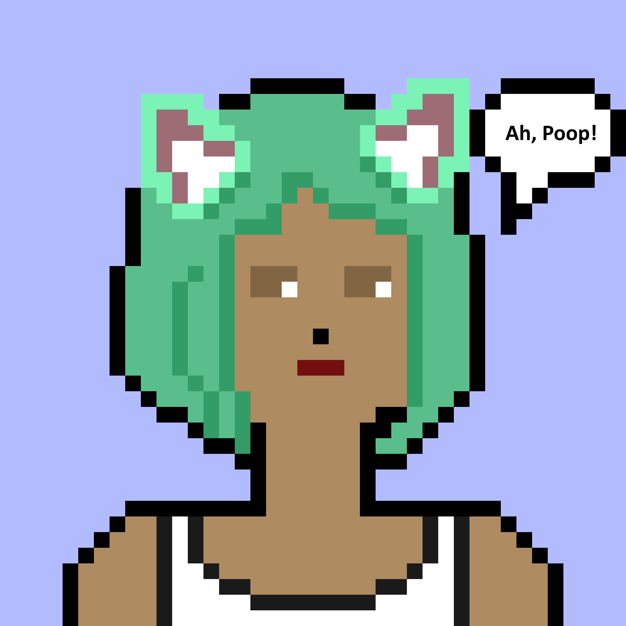 Catgirl Collection #429 NFT on Algorand