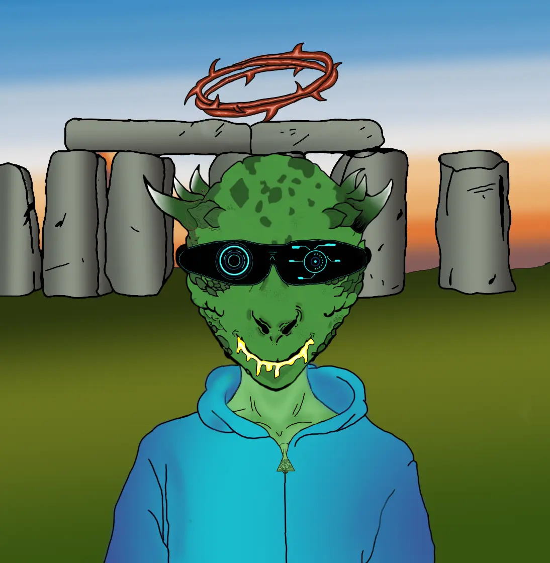 The Draconian Council  #158 NFT on Algorand