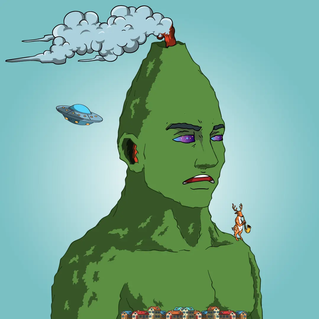 Volcano Boyz #1910 NFT on Algorand