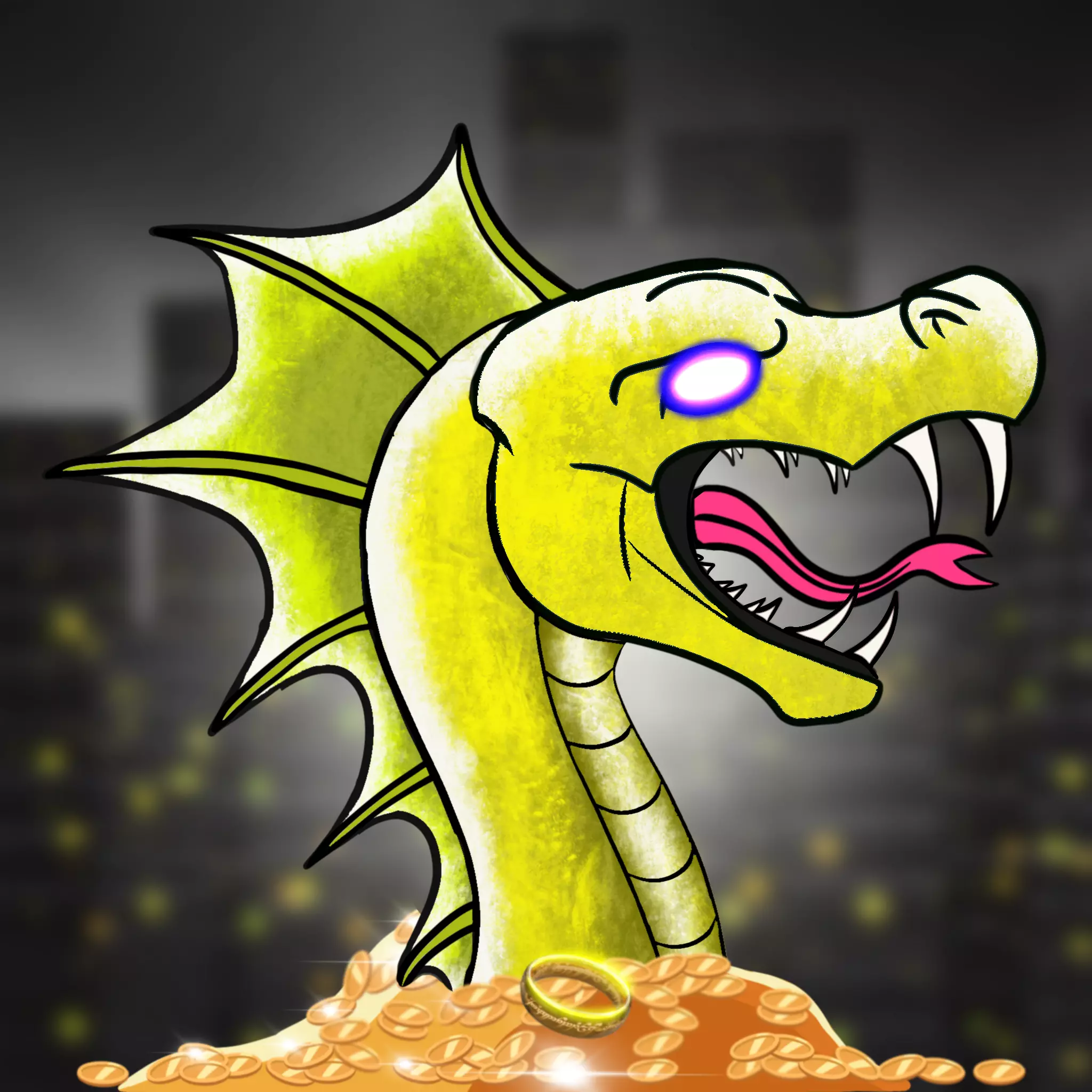DeFi Dragons #408 NFT on Algorand