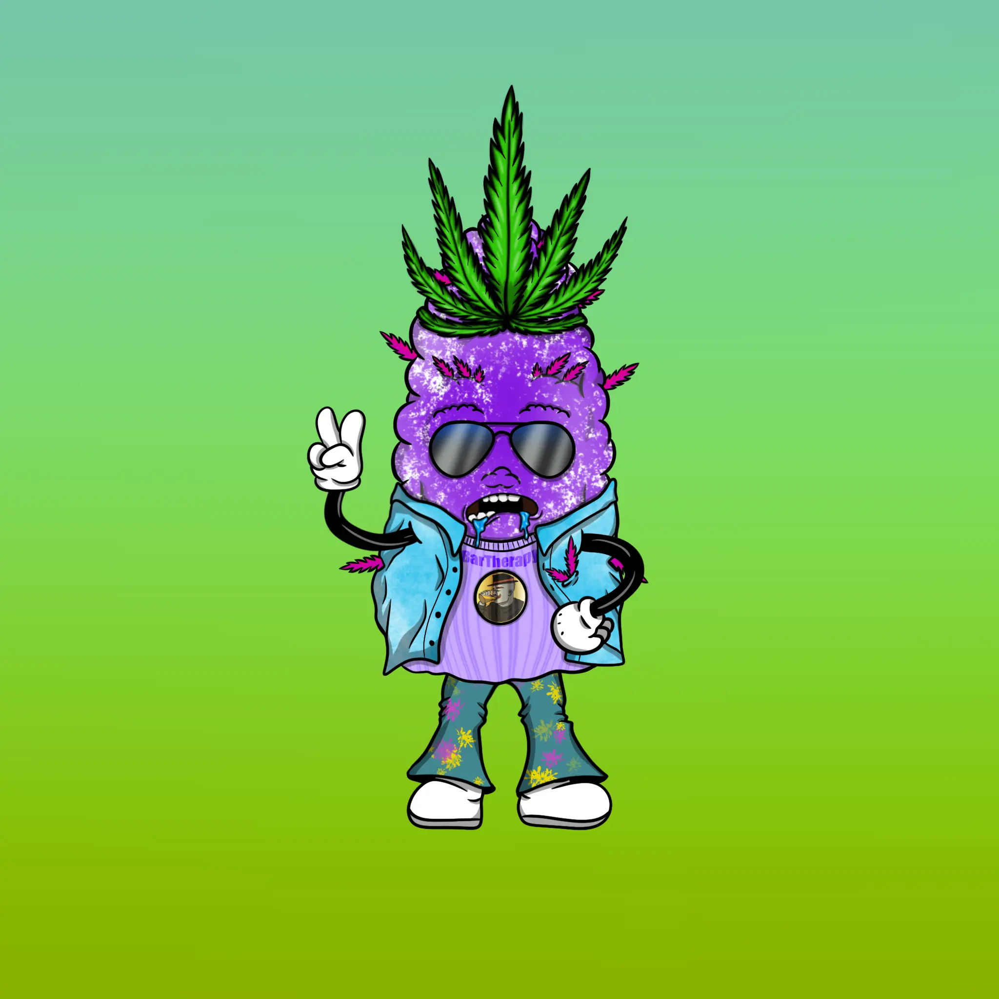 Blazing Budz #110 NFT on Algorand