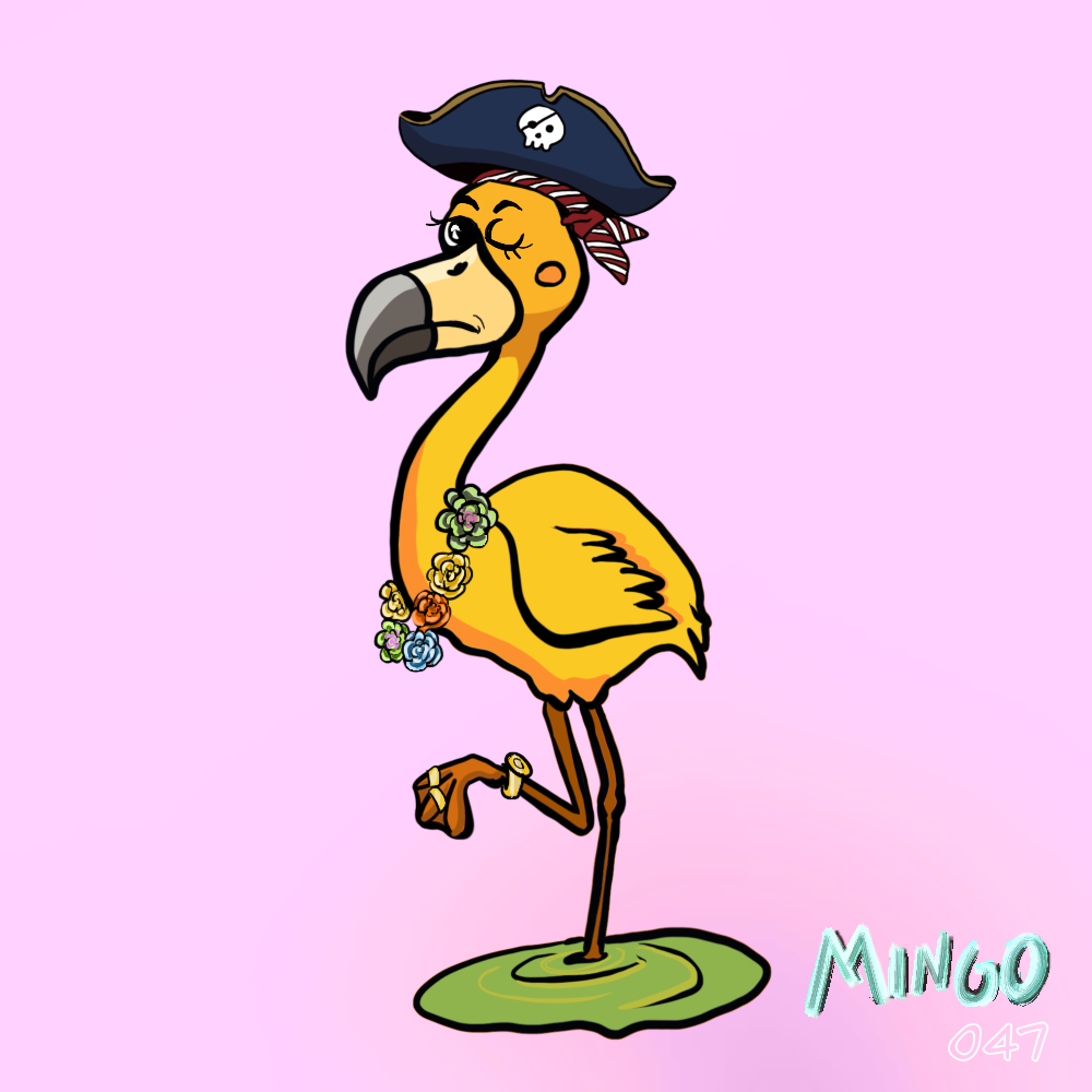 Mingo 047 - R NFT on Algorand