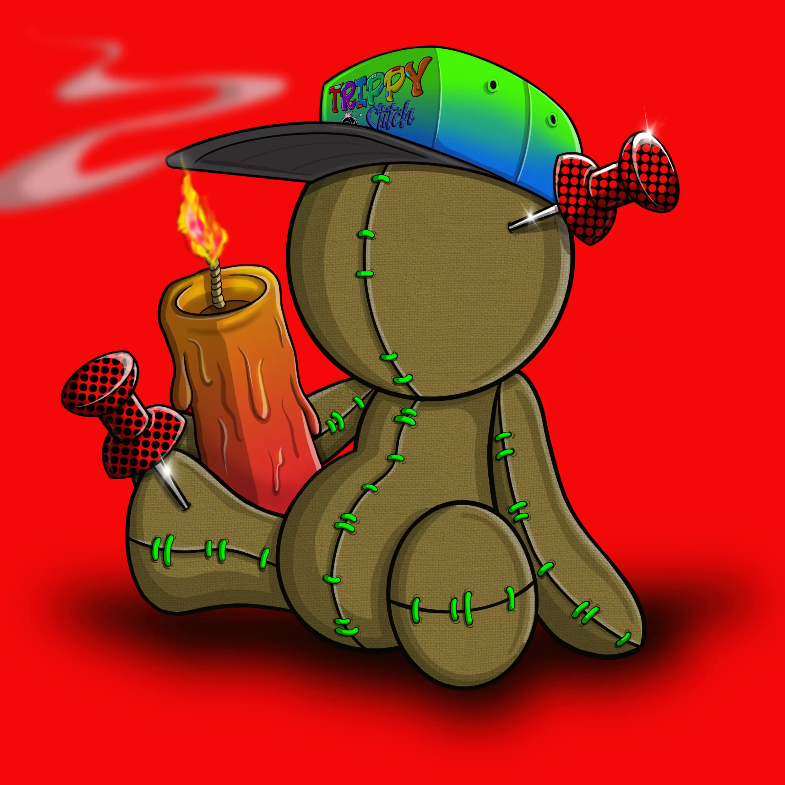 Trippy Stitch #40 NFT on Algorand