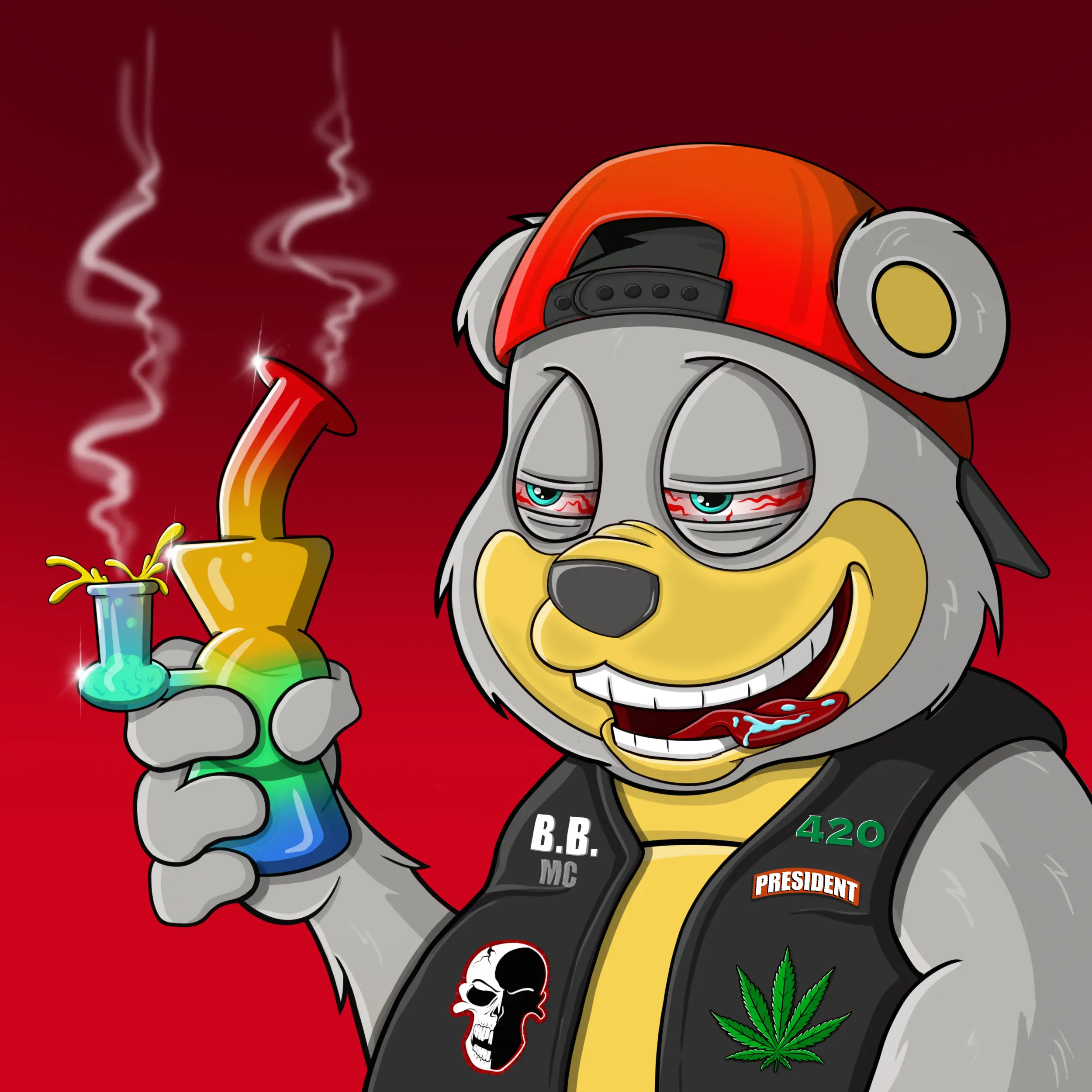 Burnin Bears #1191 NFT on Algorand