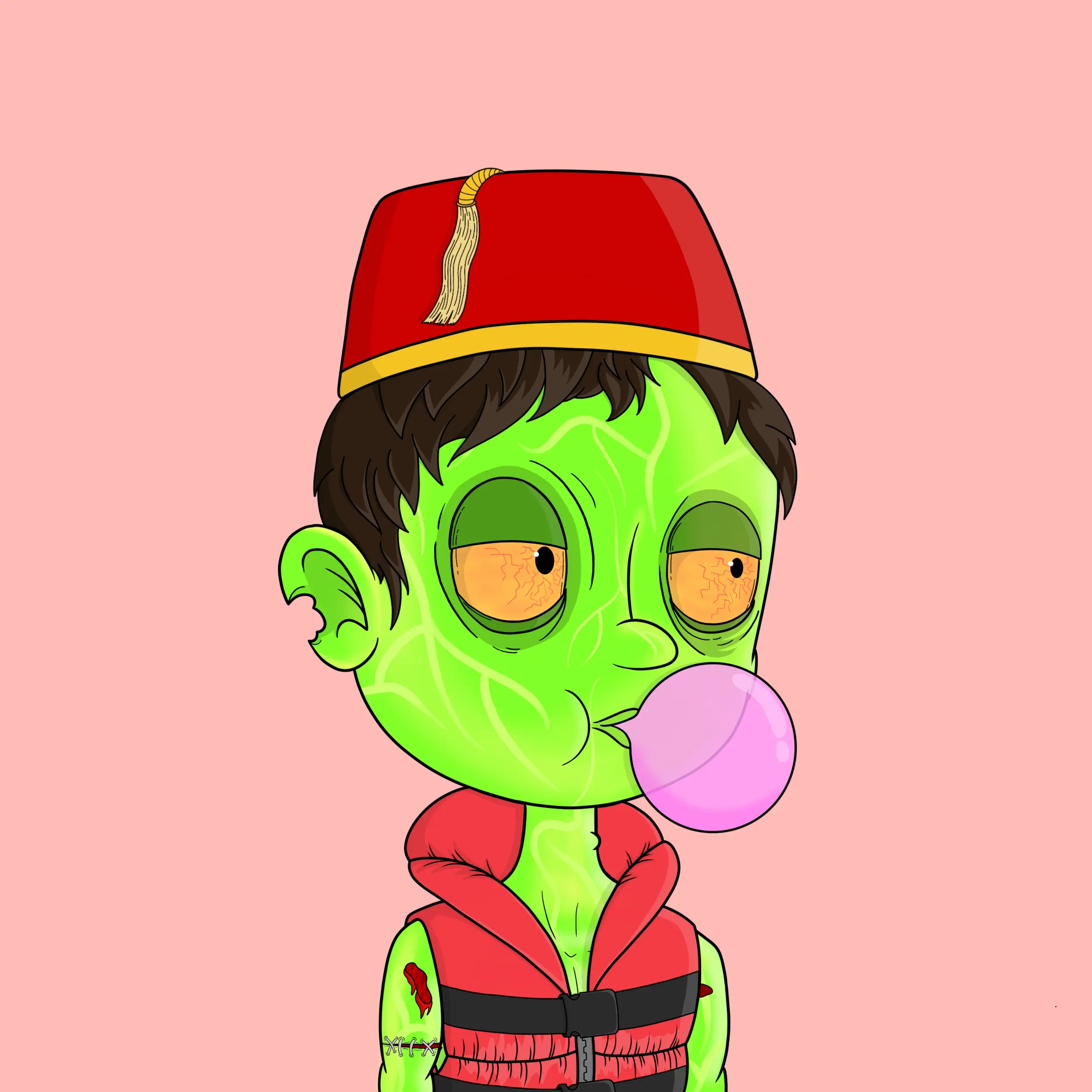 Afterlife Randos #458 NFT on Algorand