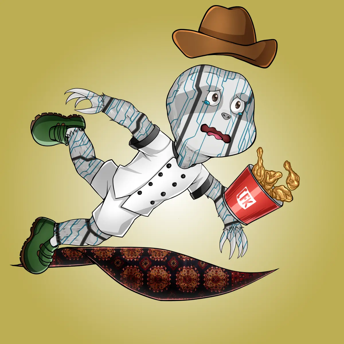 Rug Friends  #3202 NFT on Algorand