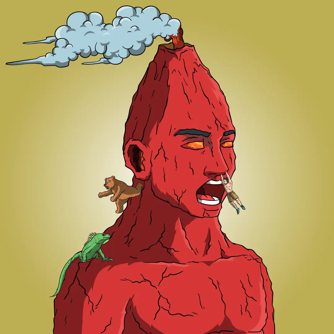 Volcano Boyz #1356 NFT on Algorand