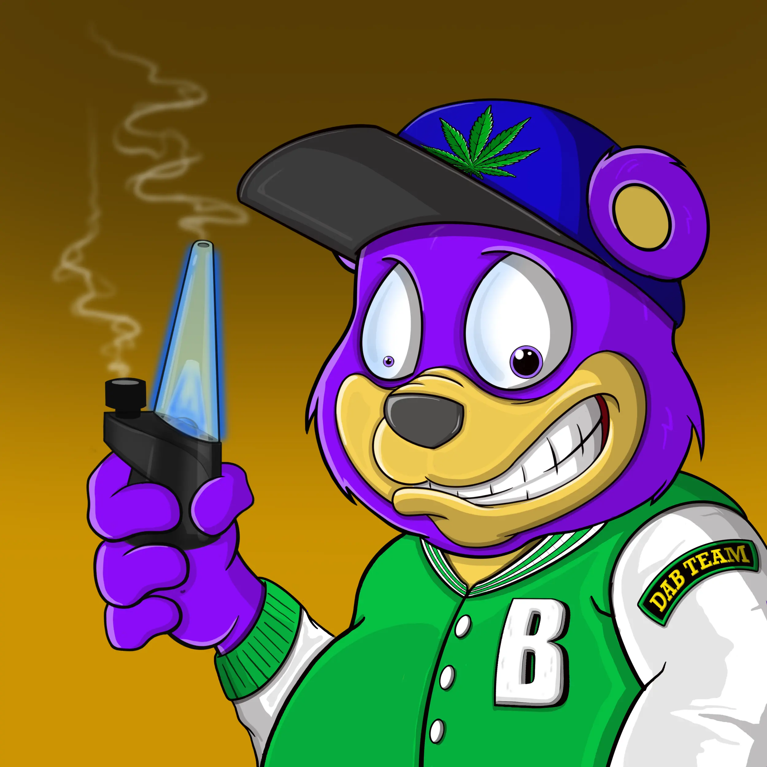 Burnin Bears #1650 NFT on Algorand