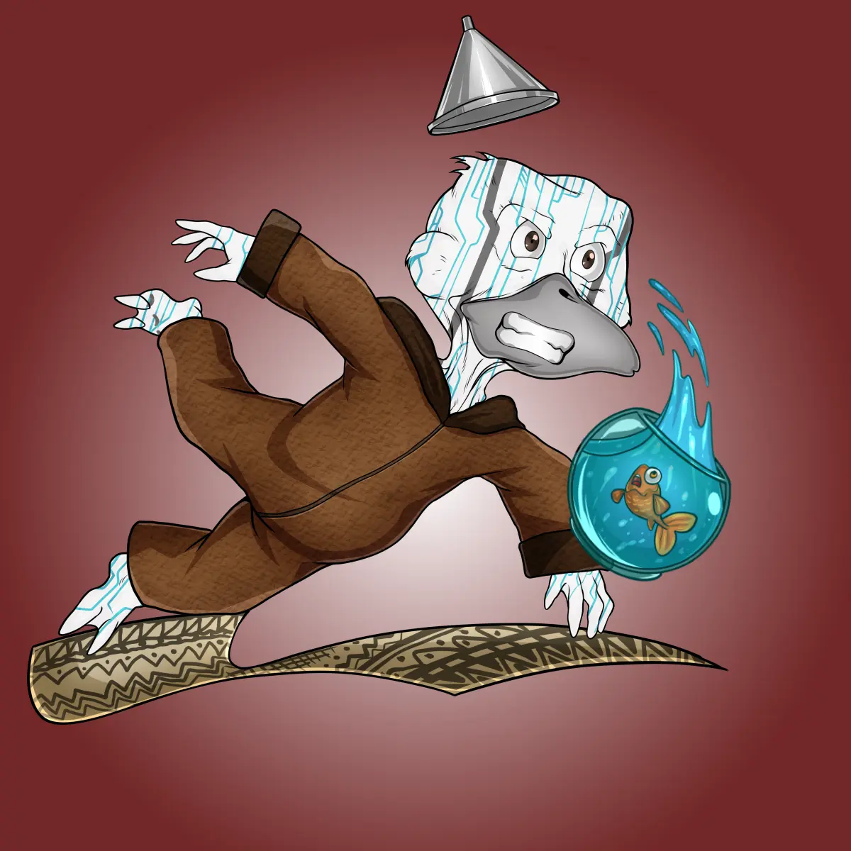 Rug Friends  #4083 NFT on Algorand