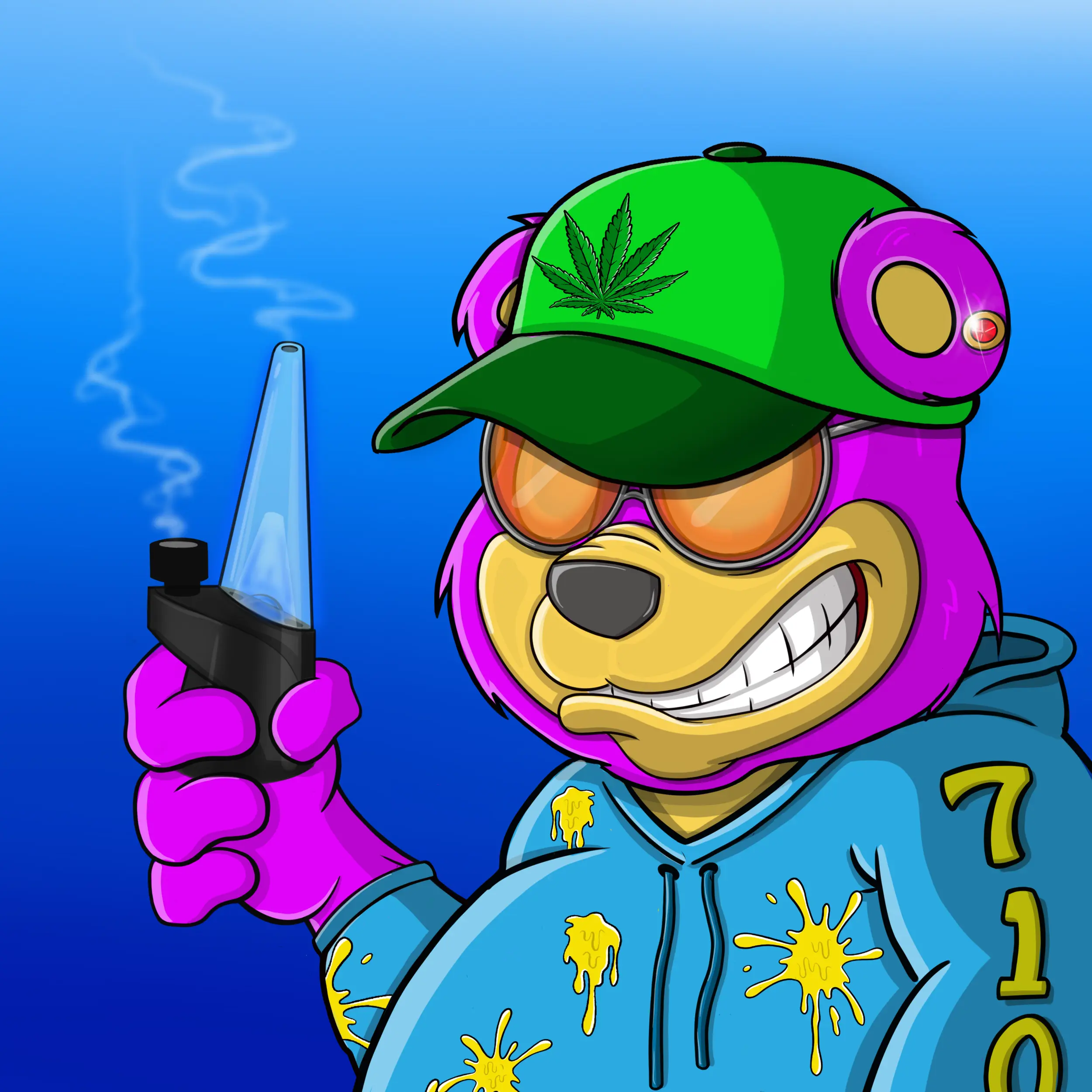 Burnin Bears #2141 NFT on Algorand