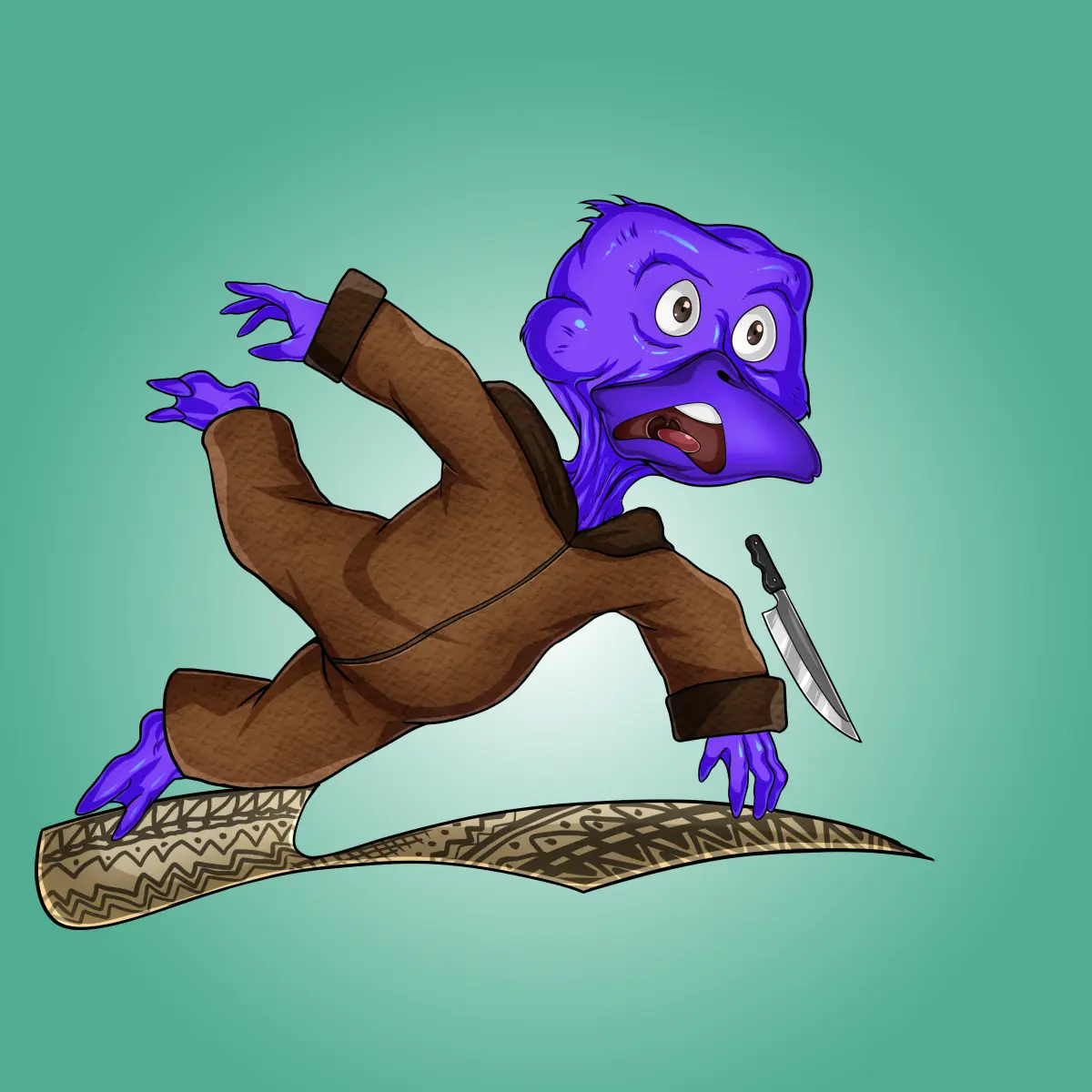 Rug Friends  #733 NFT on Algorand