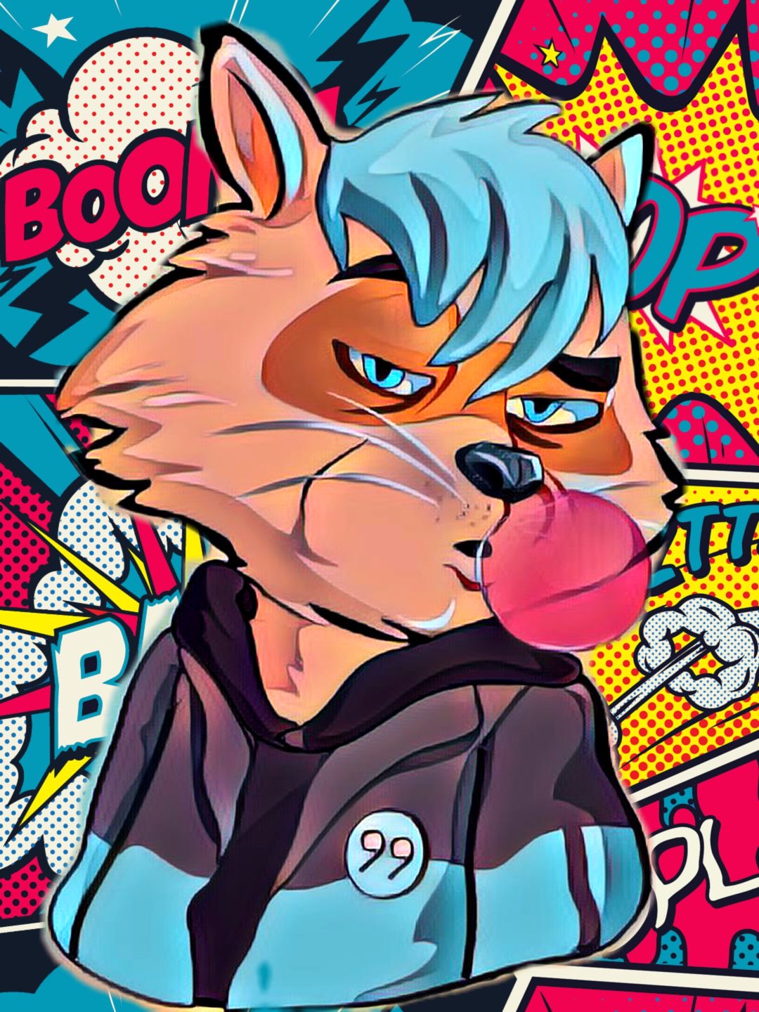 Funky Raccoon #027 NFT on Algorand