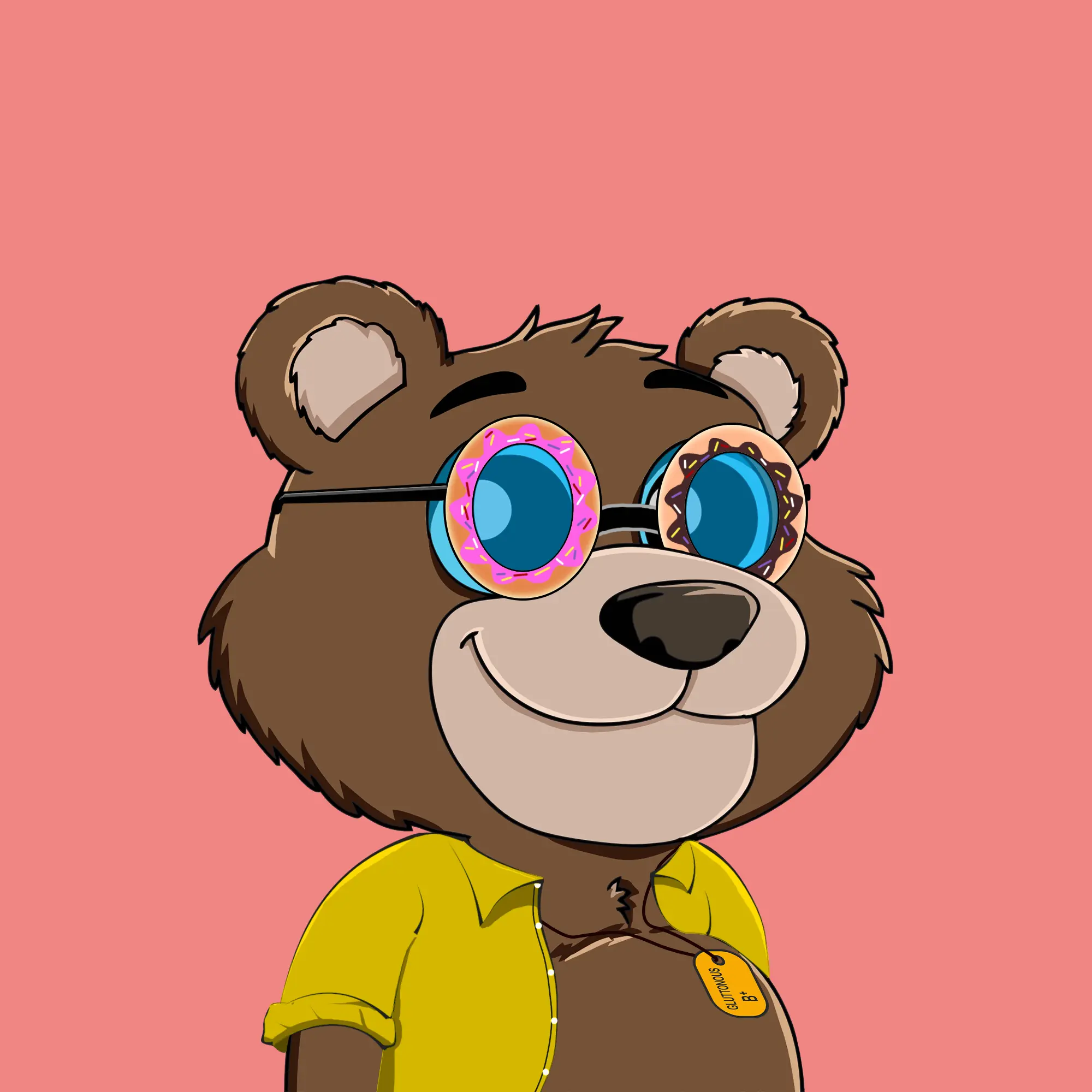 Gluttonous Bears #81 NFT on Algorand