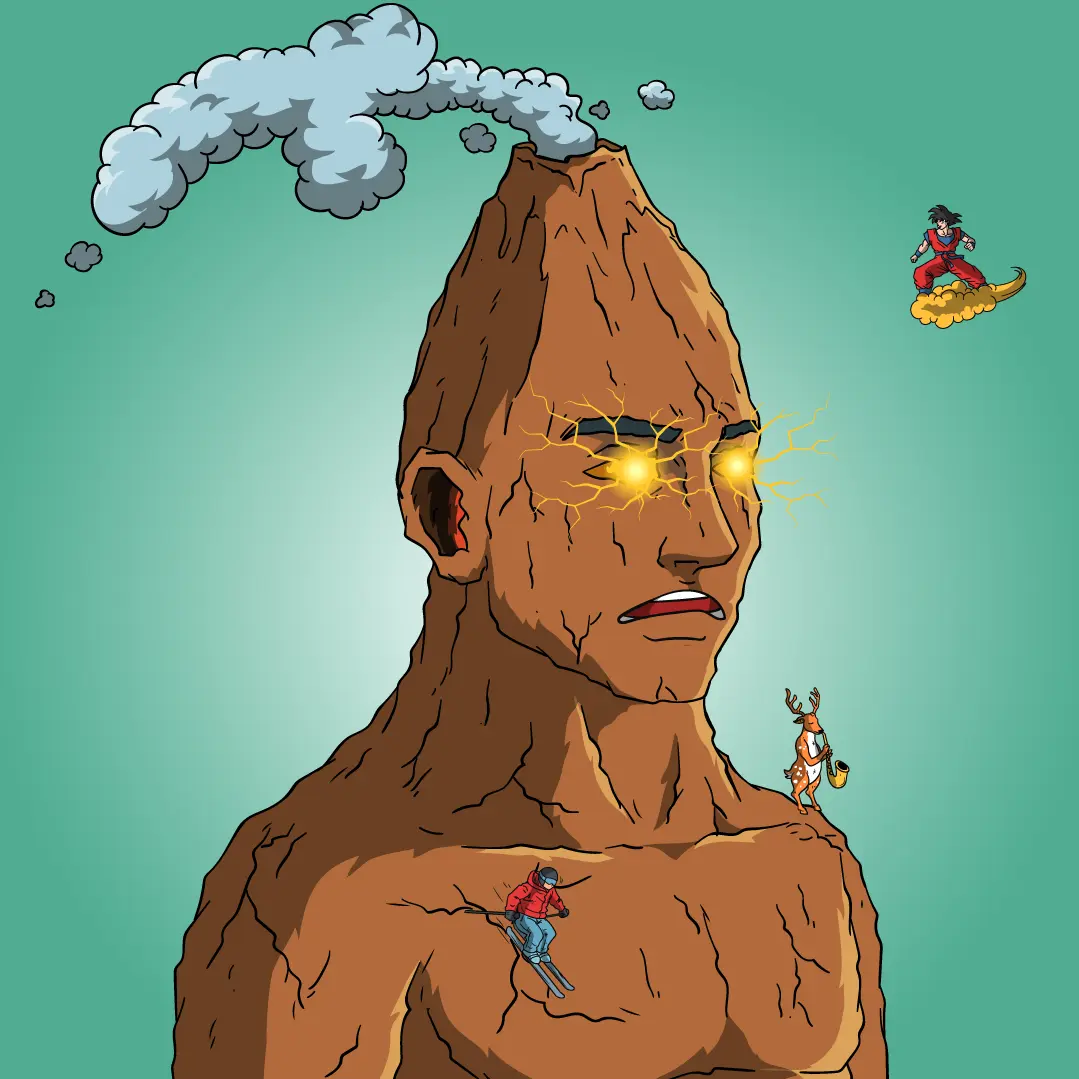 Volcano Boyz #1330 NFT on Algorand