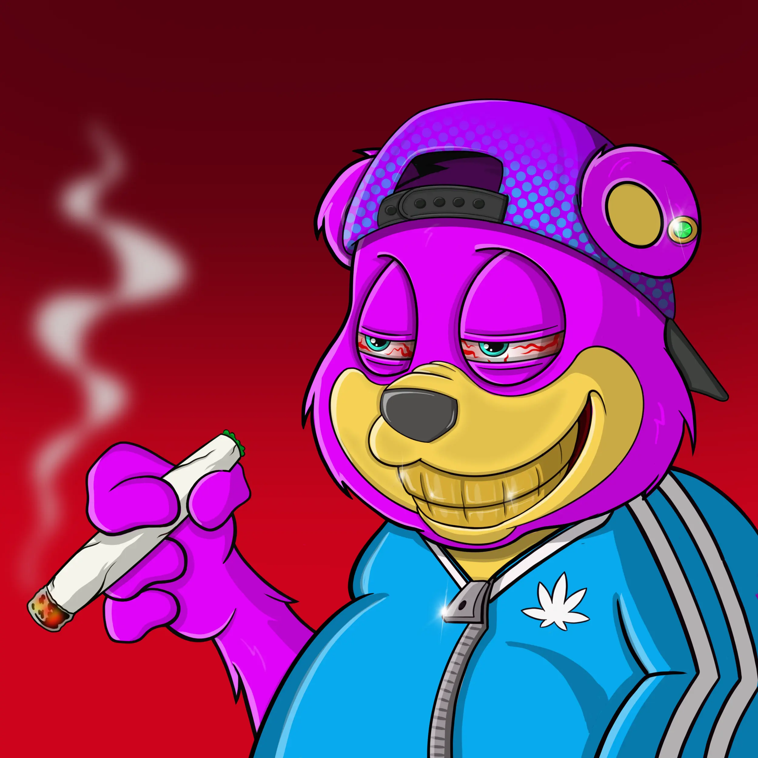 Burnin Bears #925 NFT on Algorand