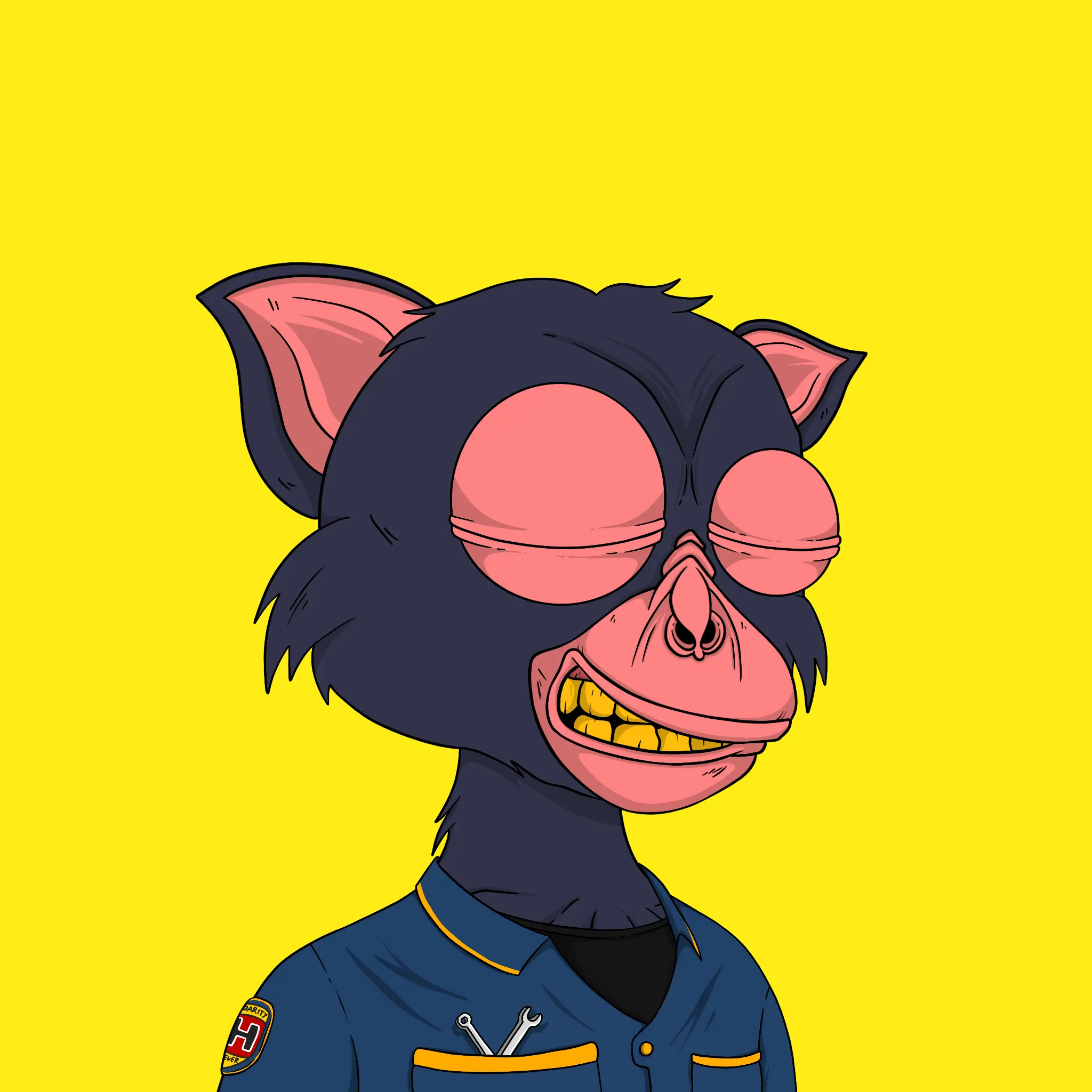 Trendy Tarsier #2538 NFT on Algorand