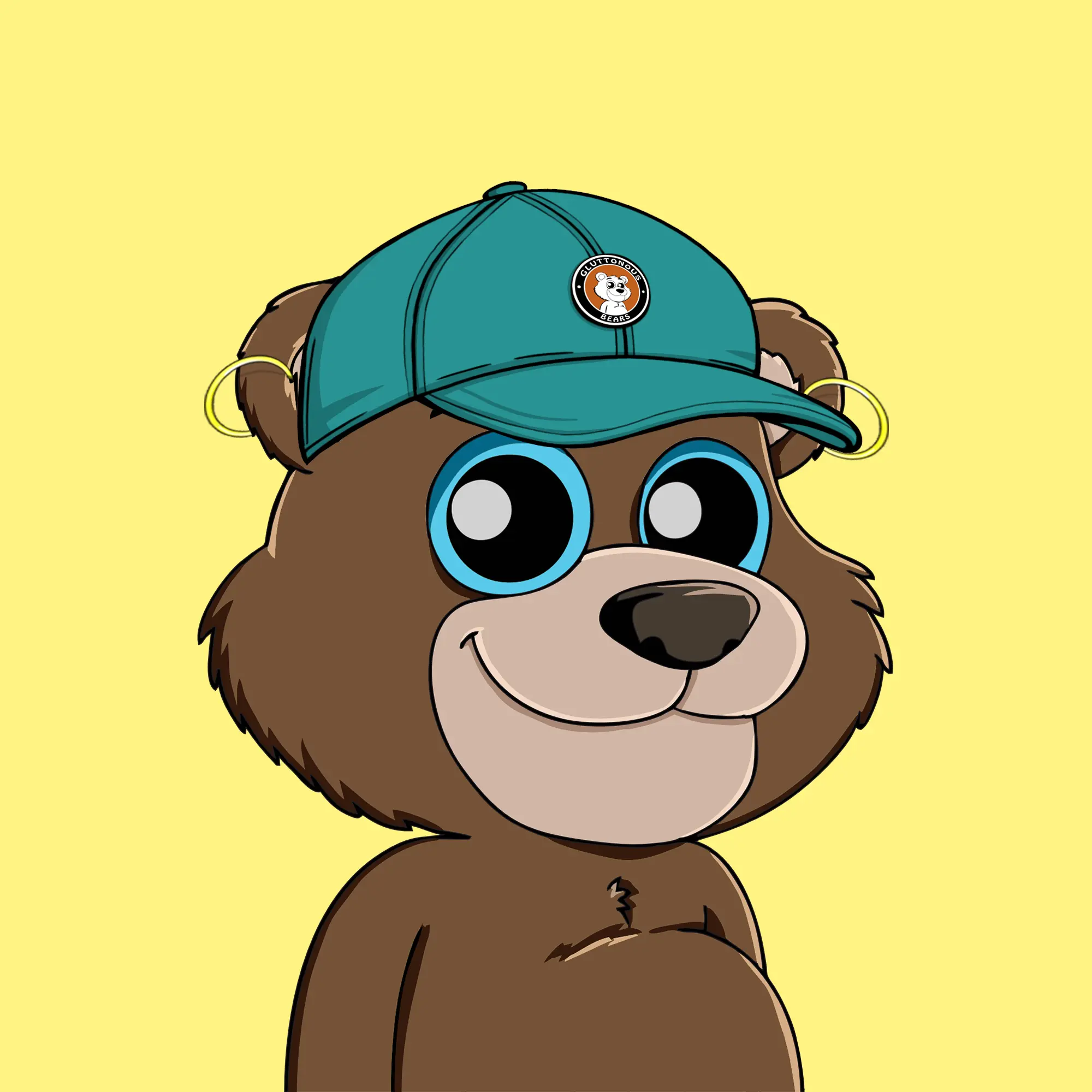 Gluttonous Bears #162 NFT on Algorand