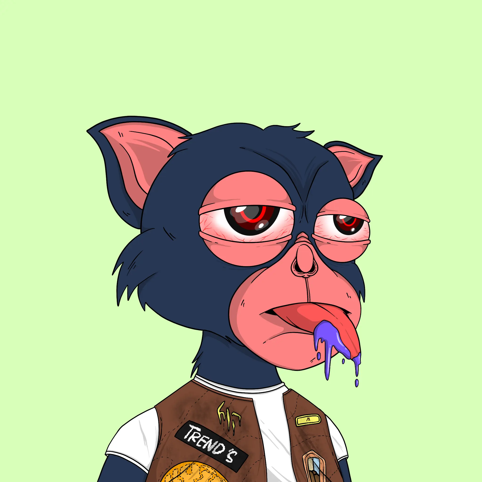 Trendy Tarsier #587 NFT on Algorand