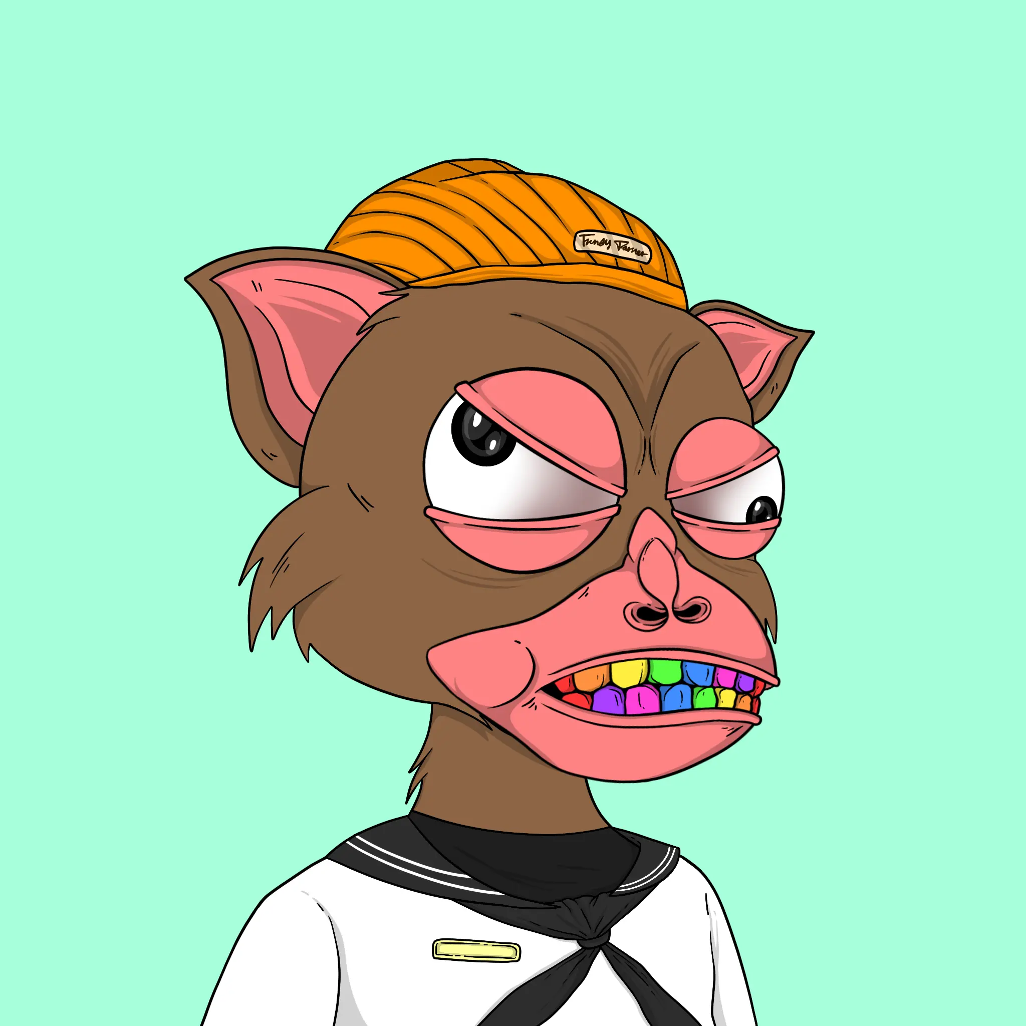 Trendy Tarsier #2807 NFT on Algorand