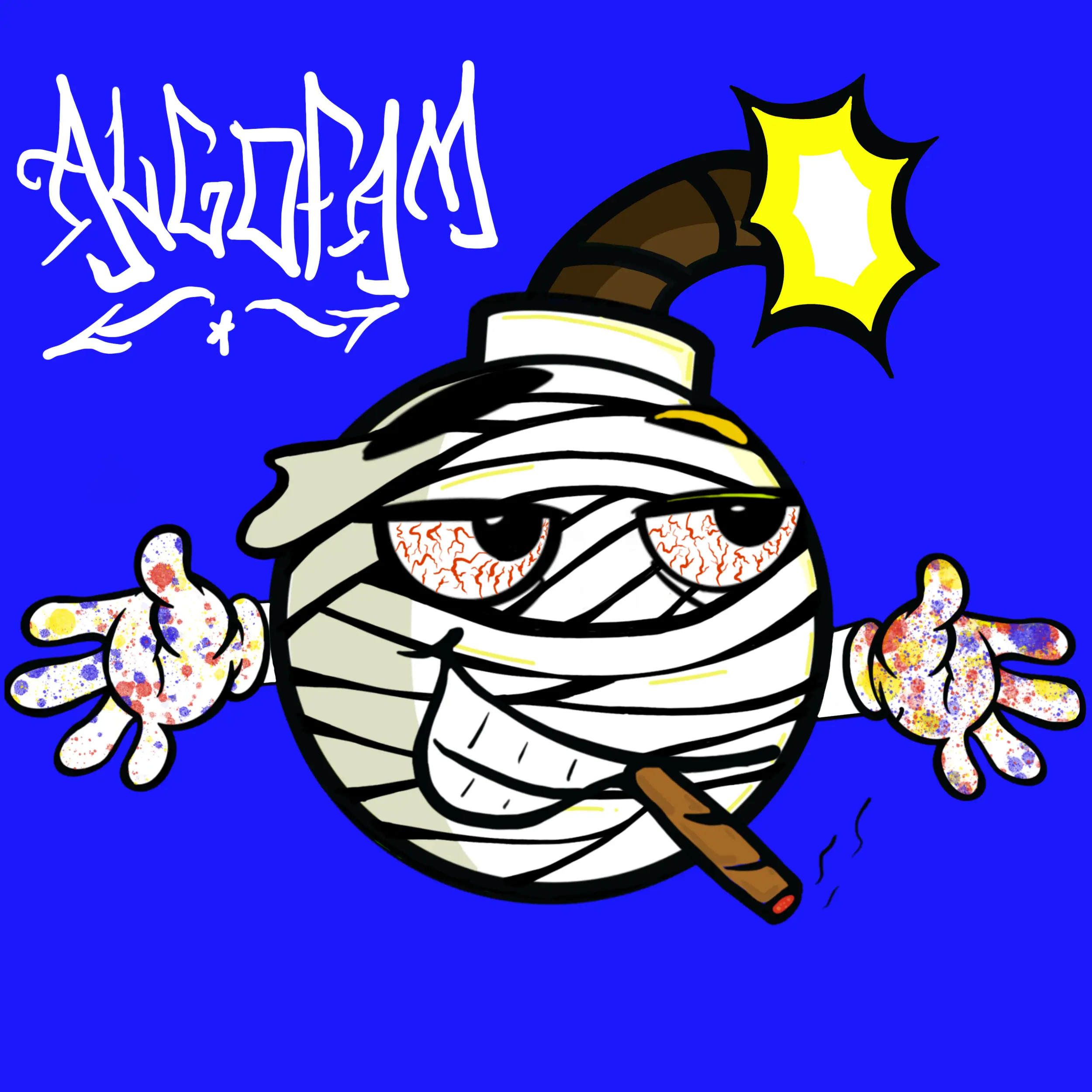 Crypto Bomber Krew #2168 NFT on Algorand