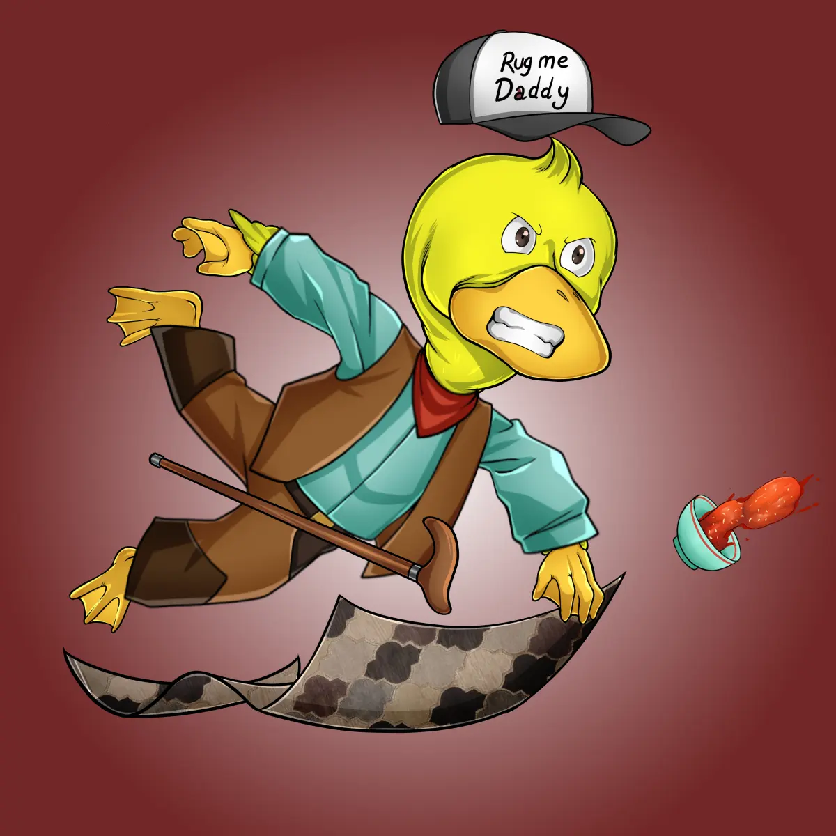 Rug Friends  #1962 NFT on Algorand