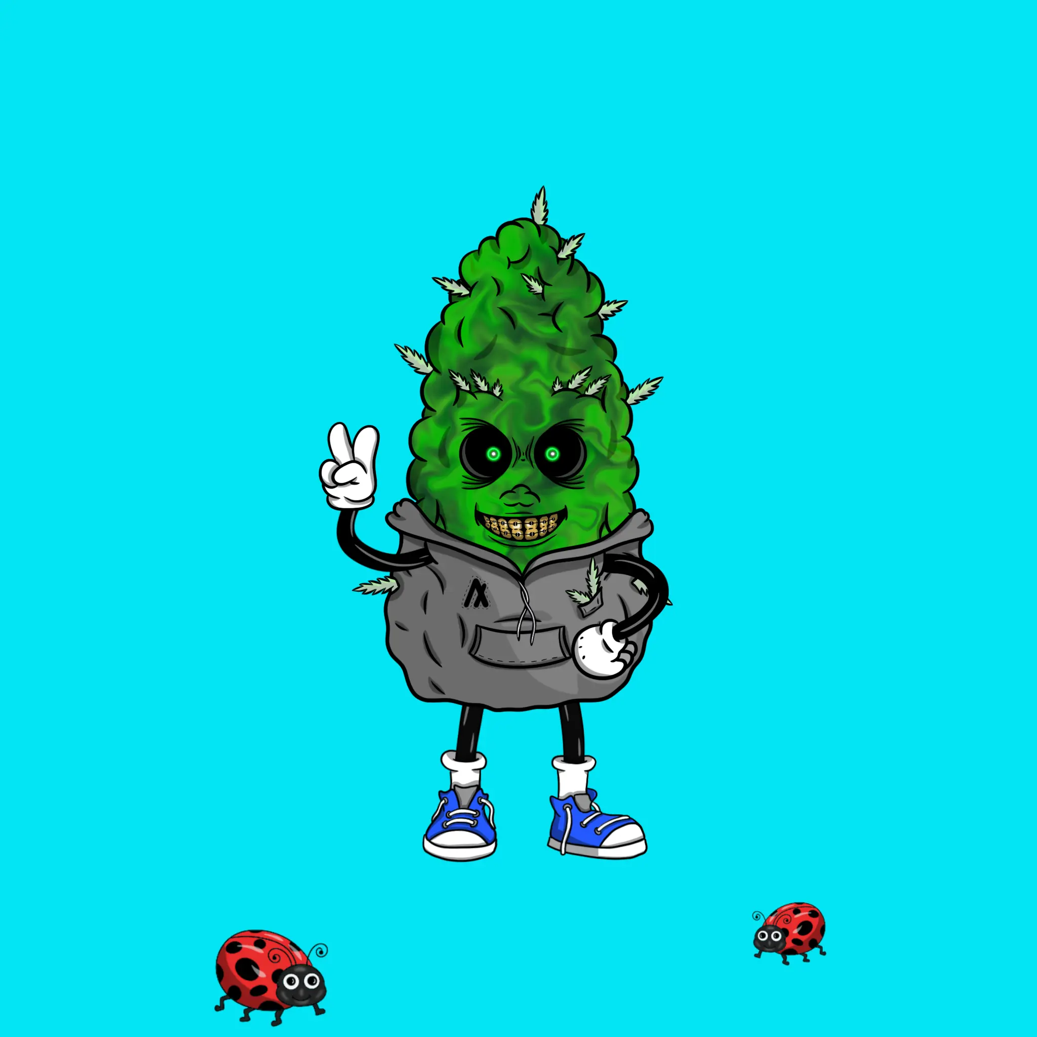 Blazing Budz #290 NFT on Algorand