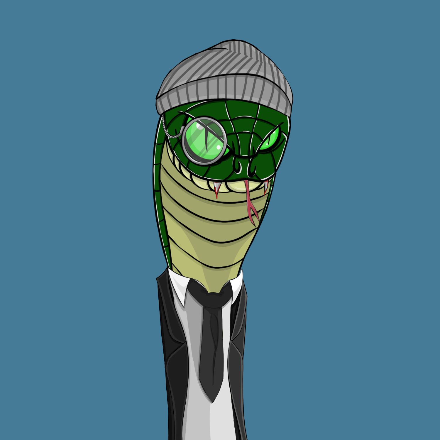 The Snake Cartel #17 NFT on Algorand