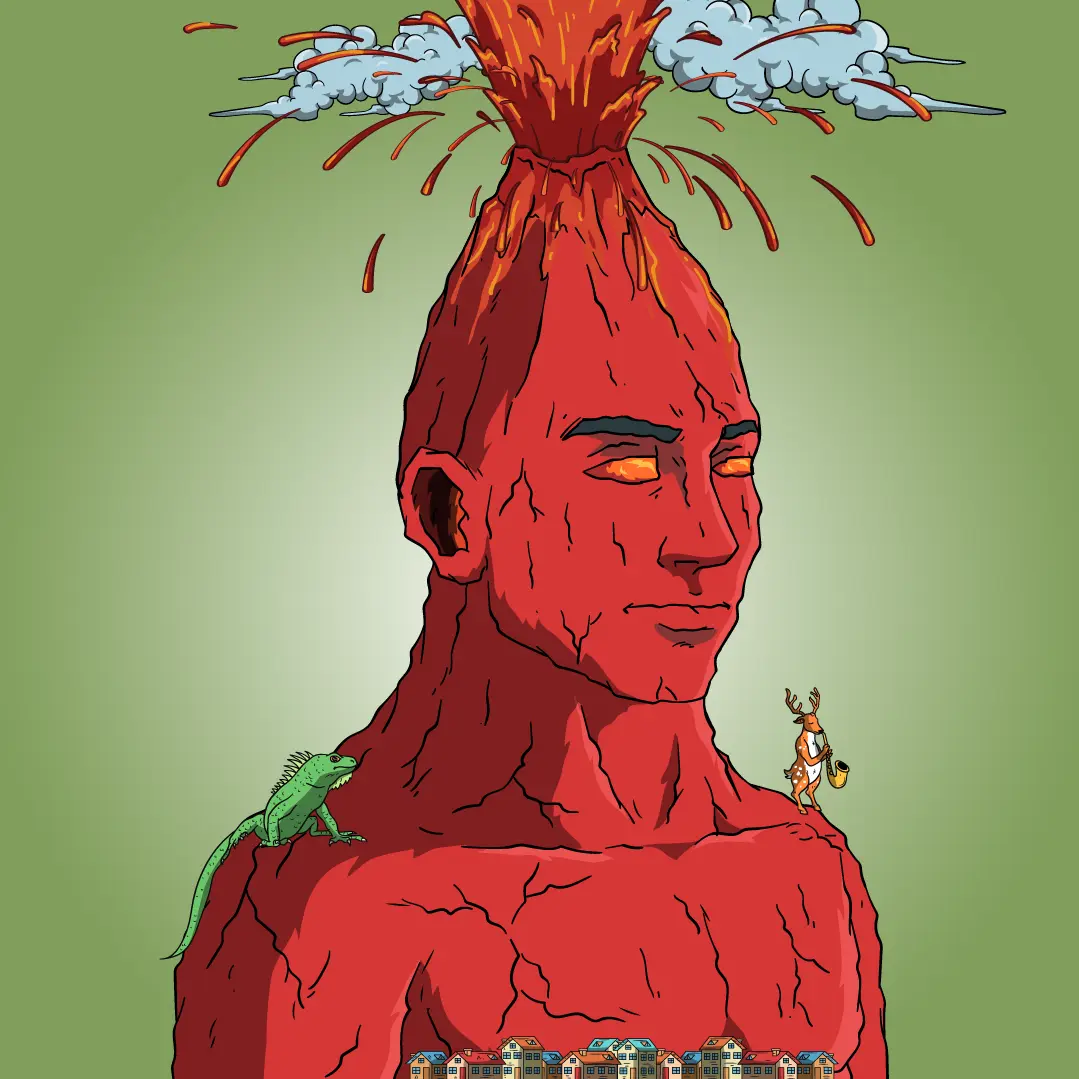 Volcano Boyz #897 NFT on Algorand