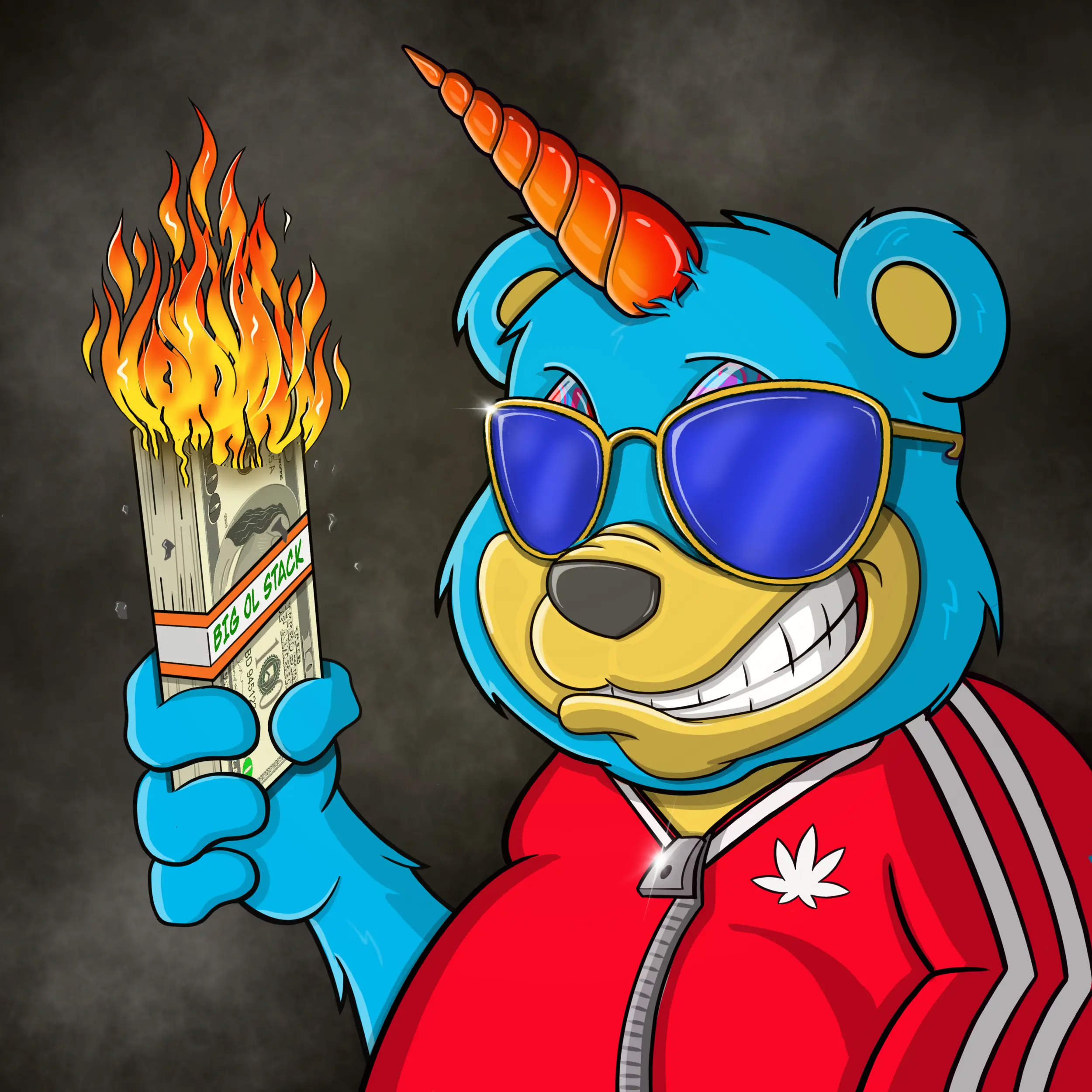 Burnin Bears #1512 NFT on Algorand