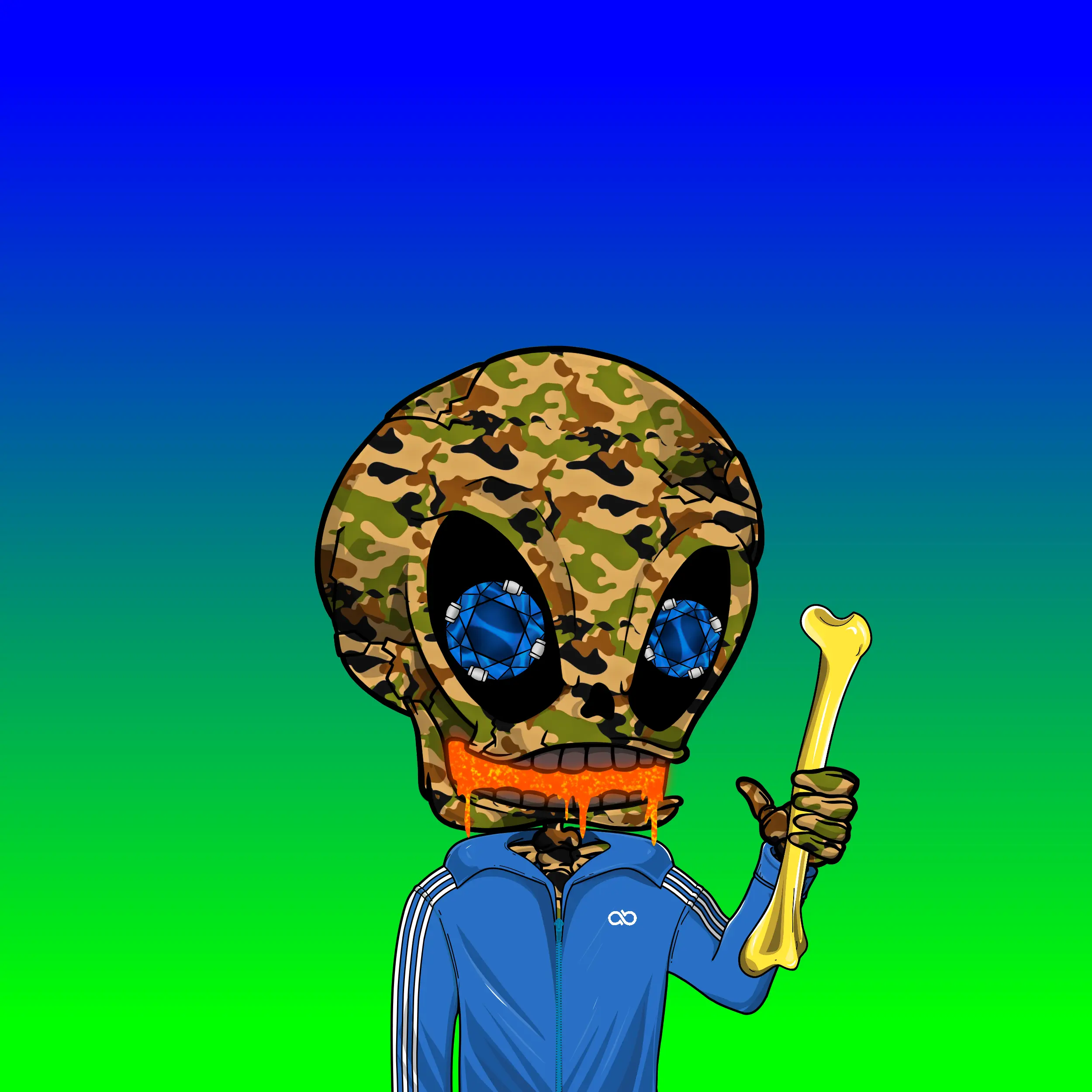 BoneBuddies #889 NFT on Algorand