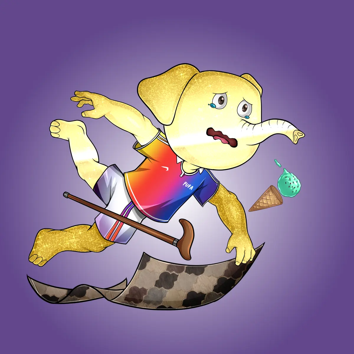 Rug Friends  #4411 NFT on Algorand