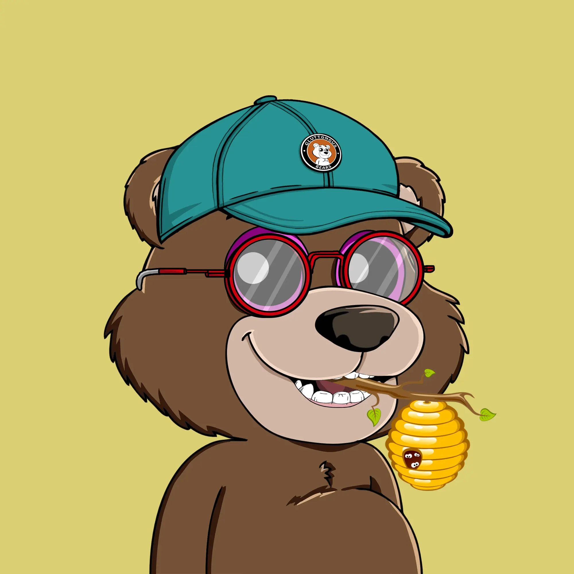 Gluttonous Bears #471 NFT on Algorand