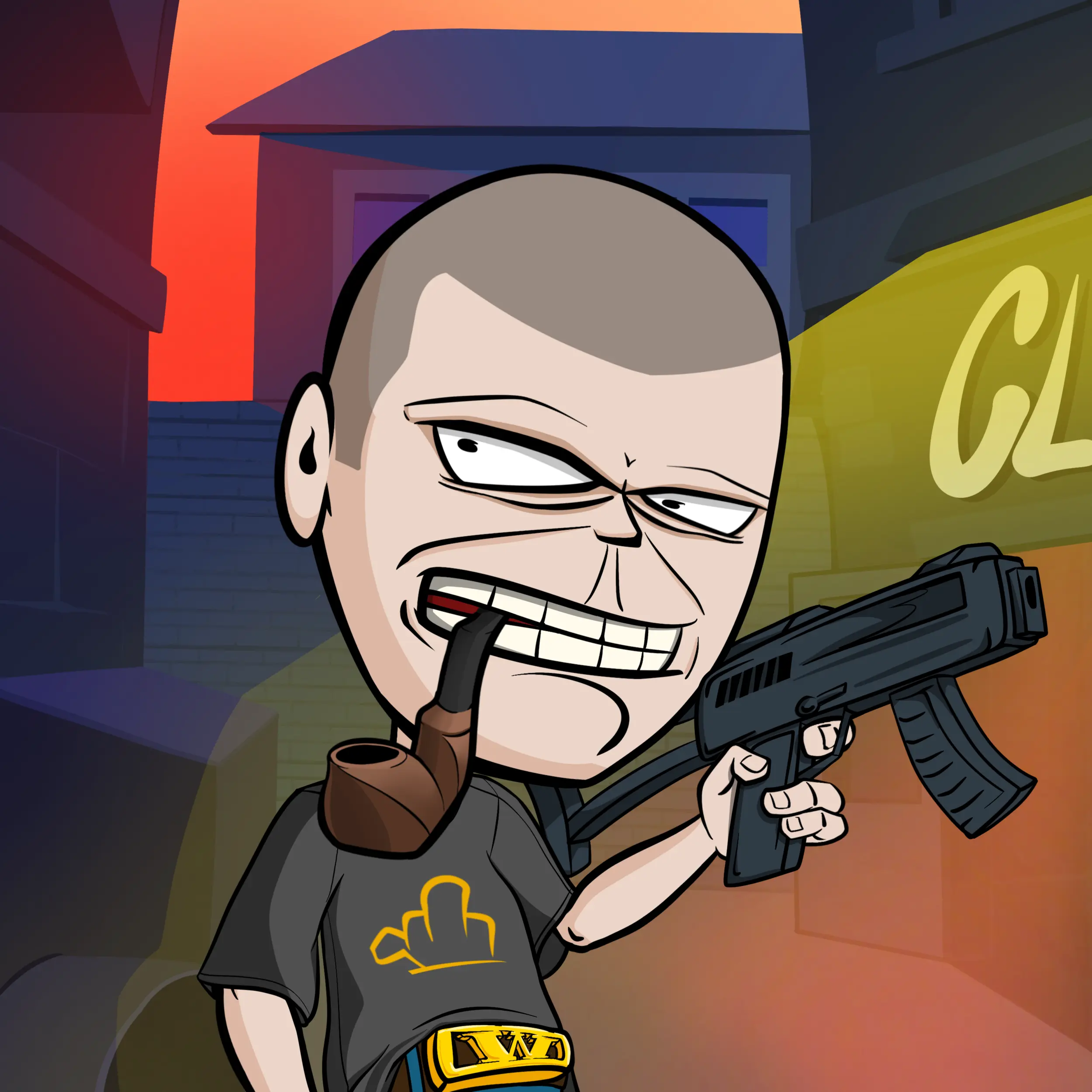 CoolCockGangs #617 NFT on Algorand