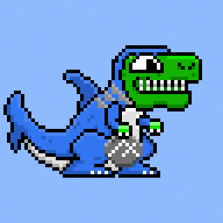 Algosaurus Rex #014 NFT on Algorand