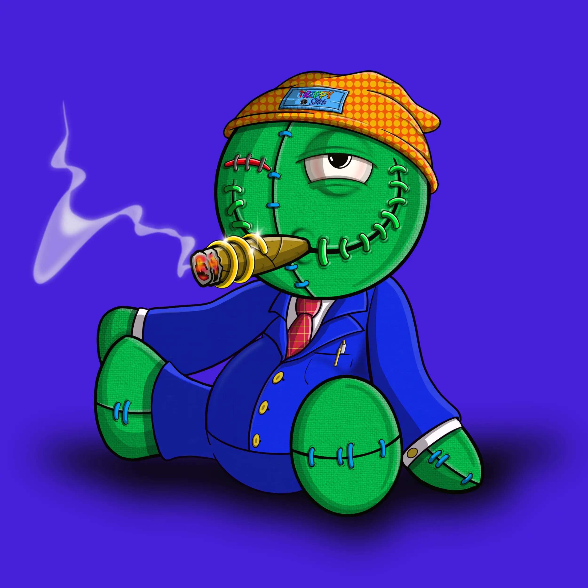 Trippy Stitch #972 NFT on Algorand