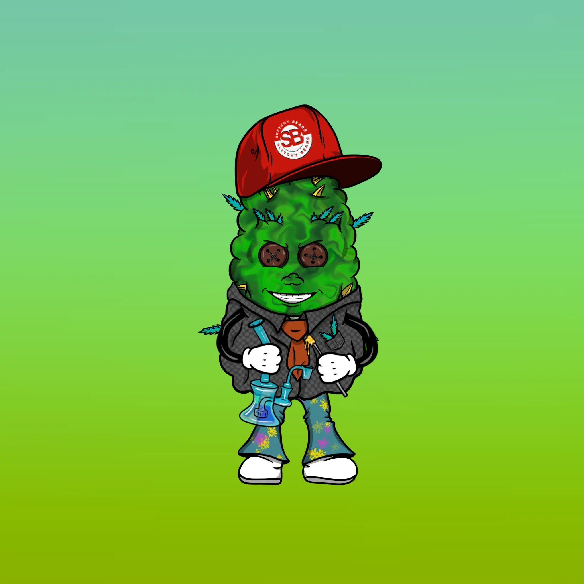 Blazing Budz #625 NFT on Algorand