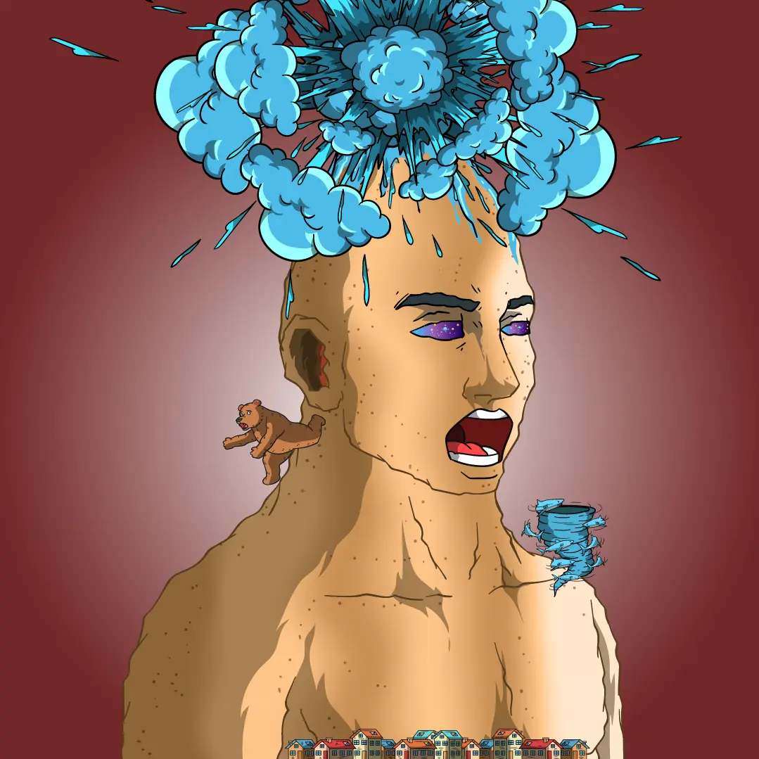 Volcano Boyz #1015 NFT on Algorand