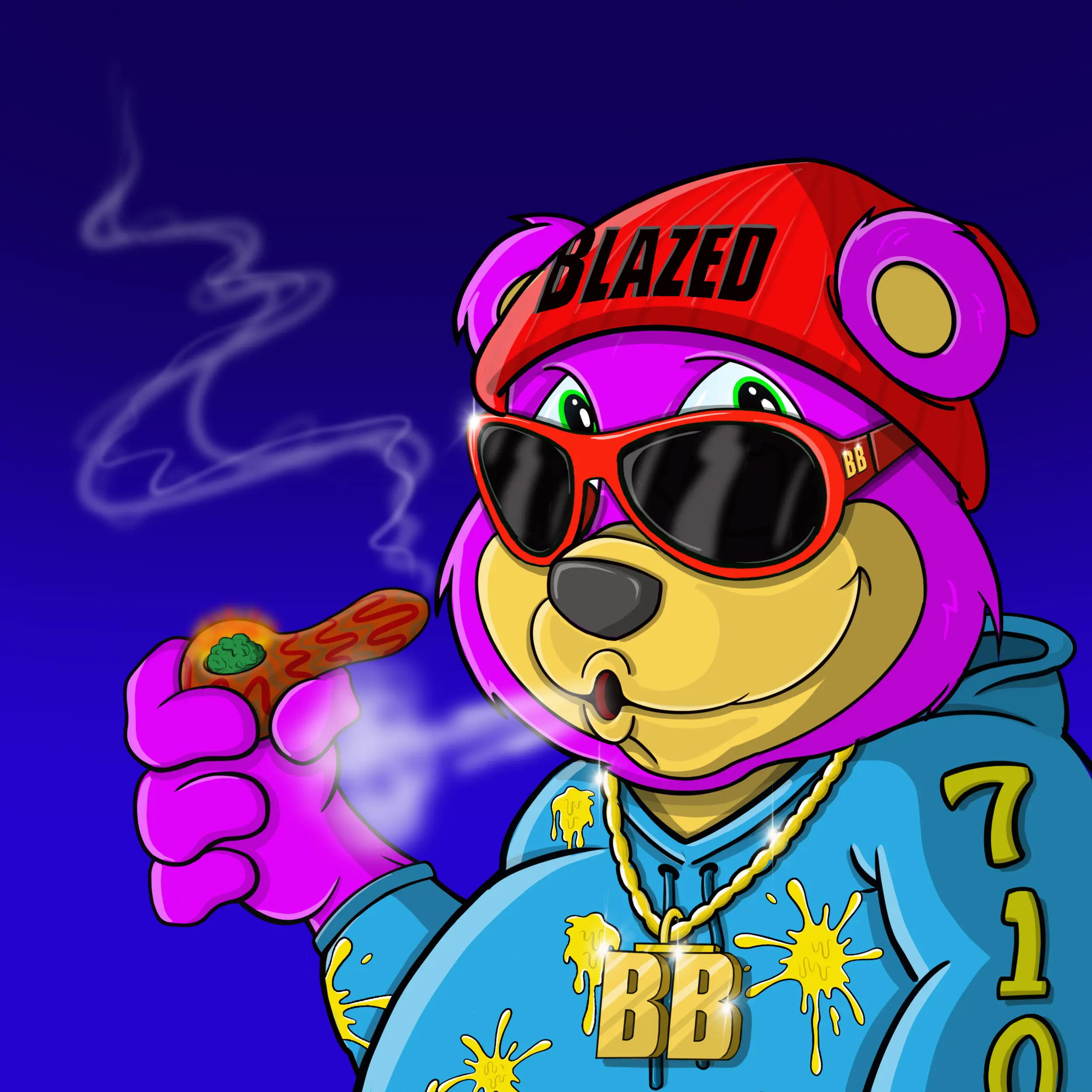 Burnin Bears #2191 NFT on Algorand