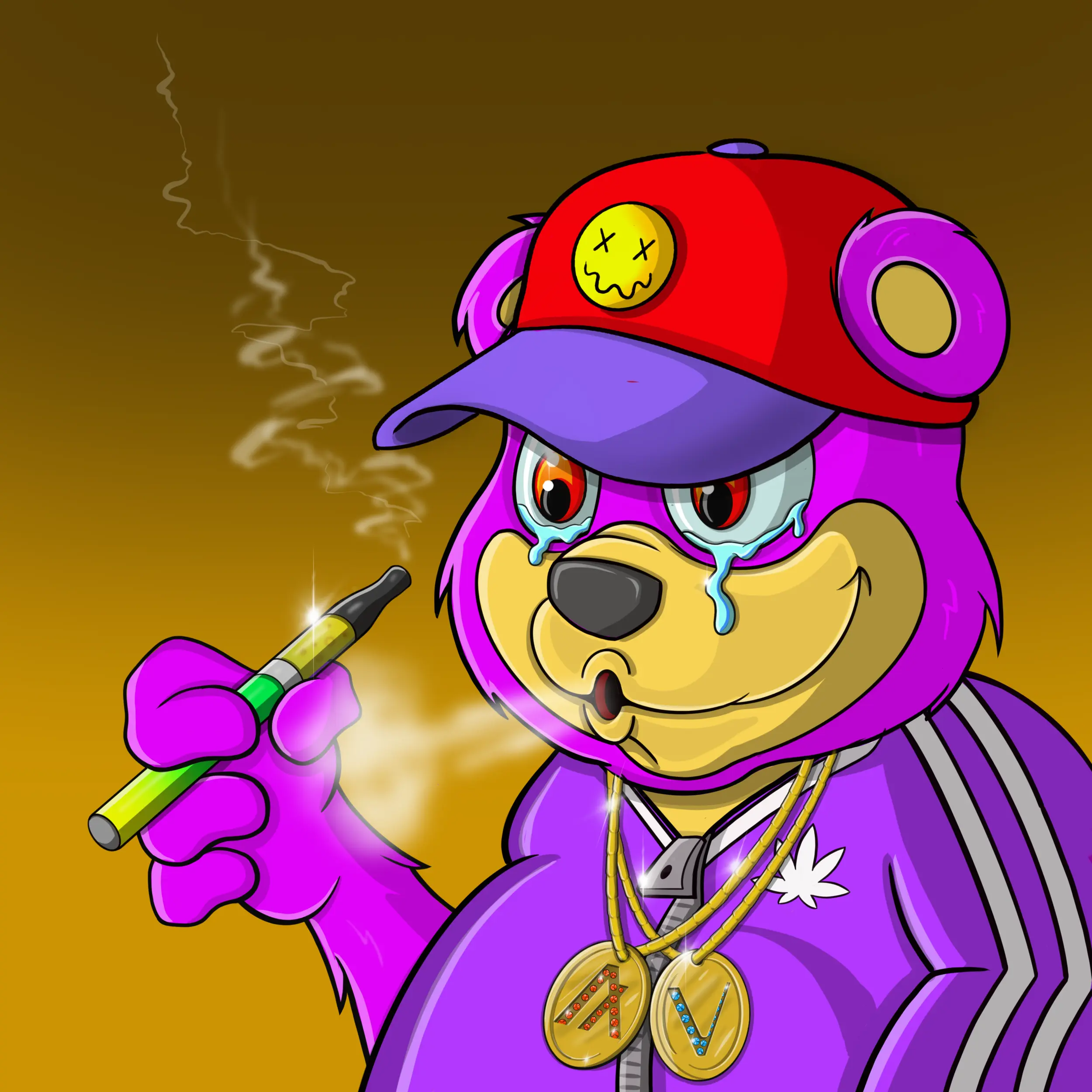 Burnin Bears #1042 NFT on Algorand