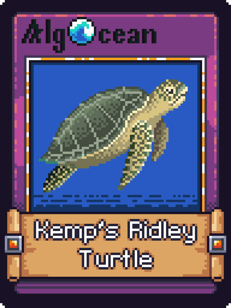 Kemps Ridley Turtle NFT on Algorand