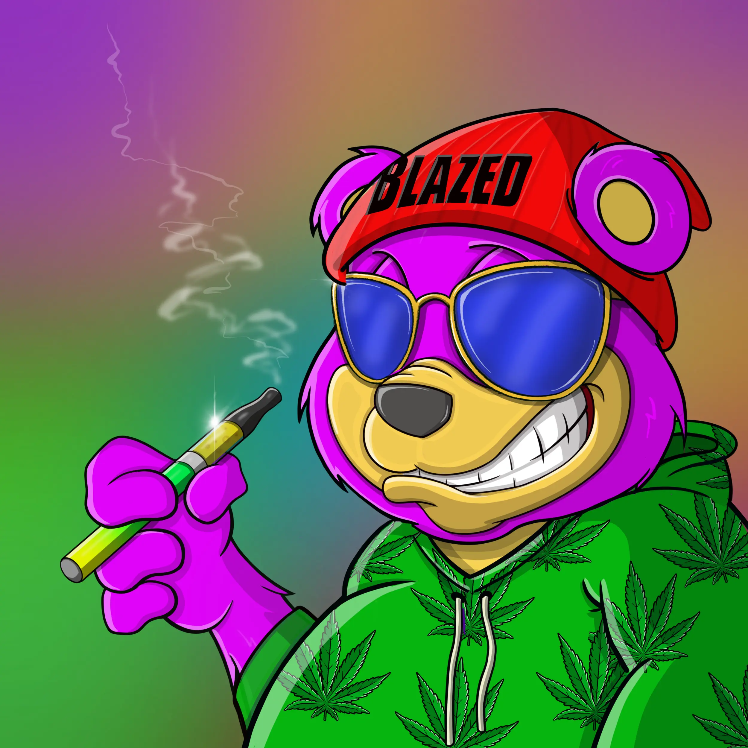 Burnin Bears #1575 NFT on Algorand