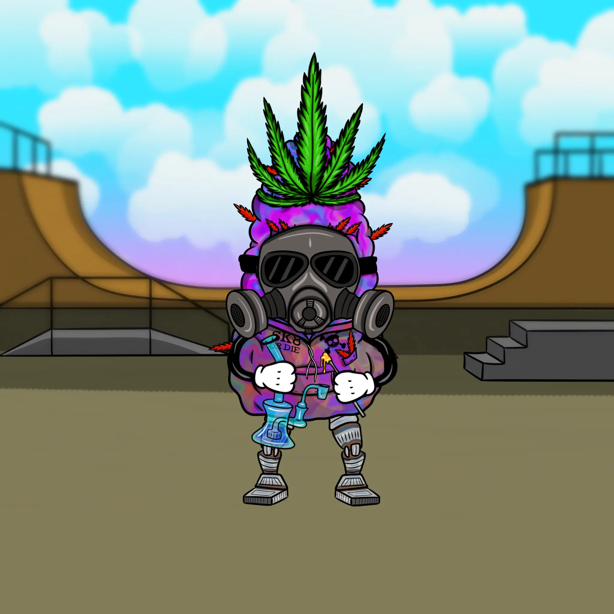 Blazing Budz #969 NFT on Algorand